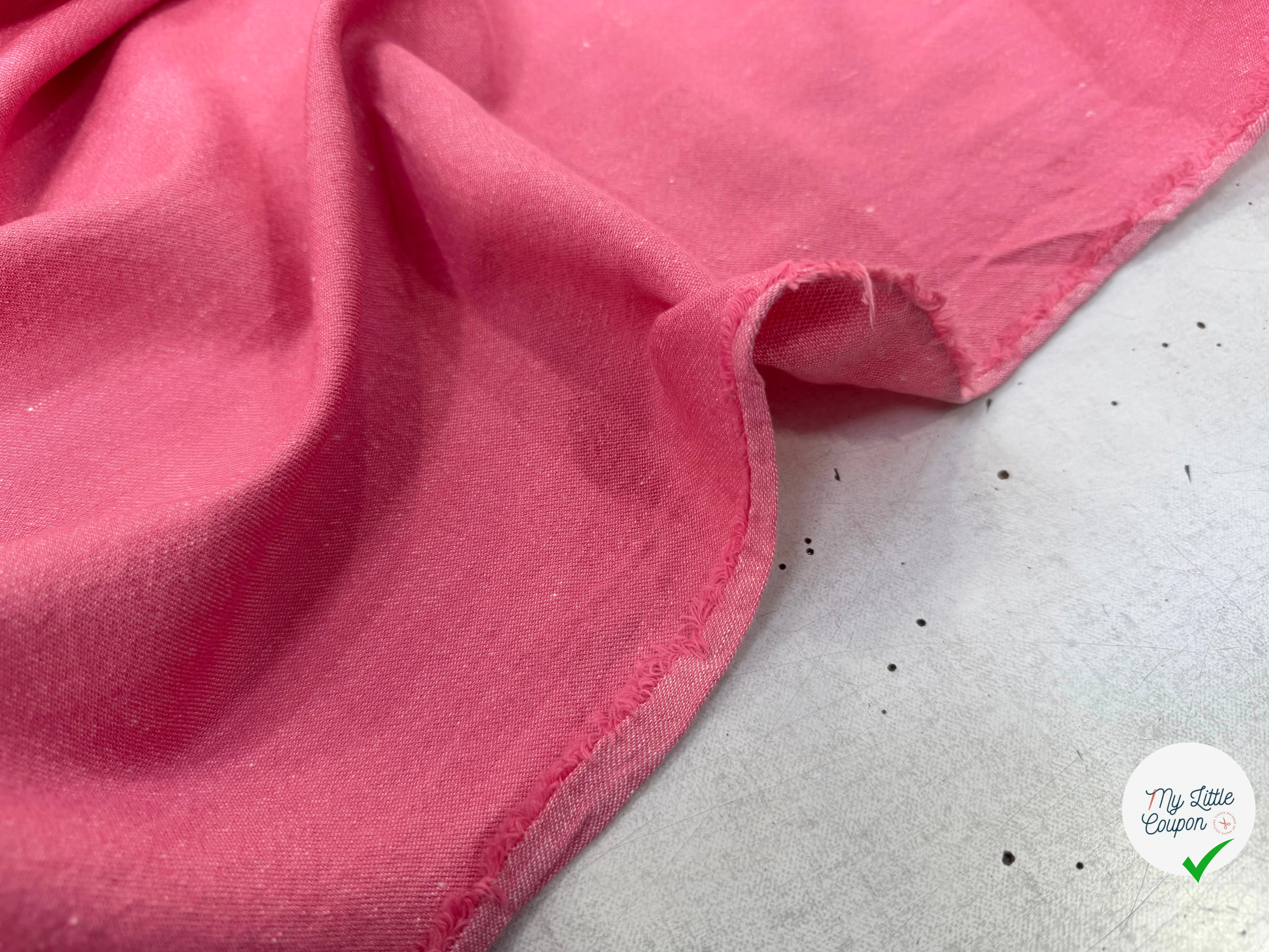 LIN COTON ROSE TWILL ESPRIT DENIM - My Little Coupon