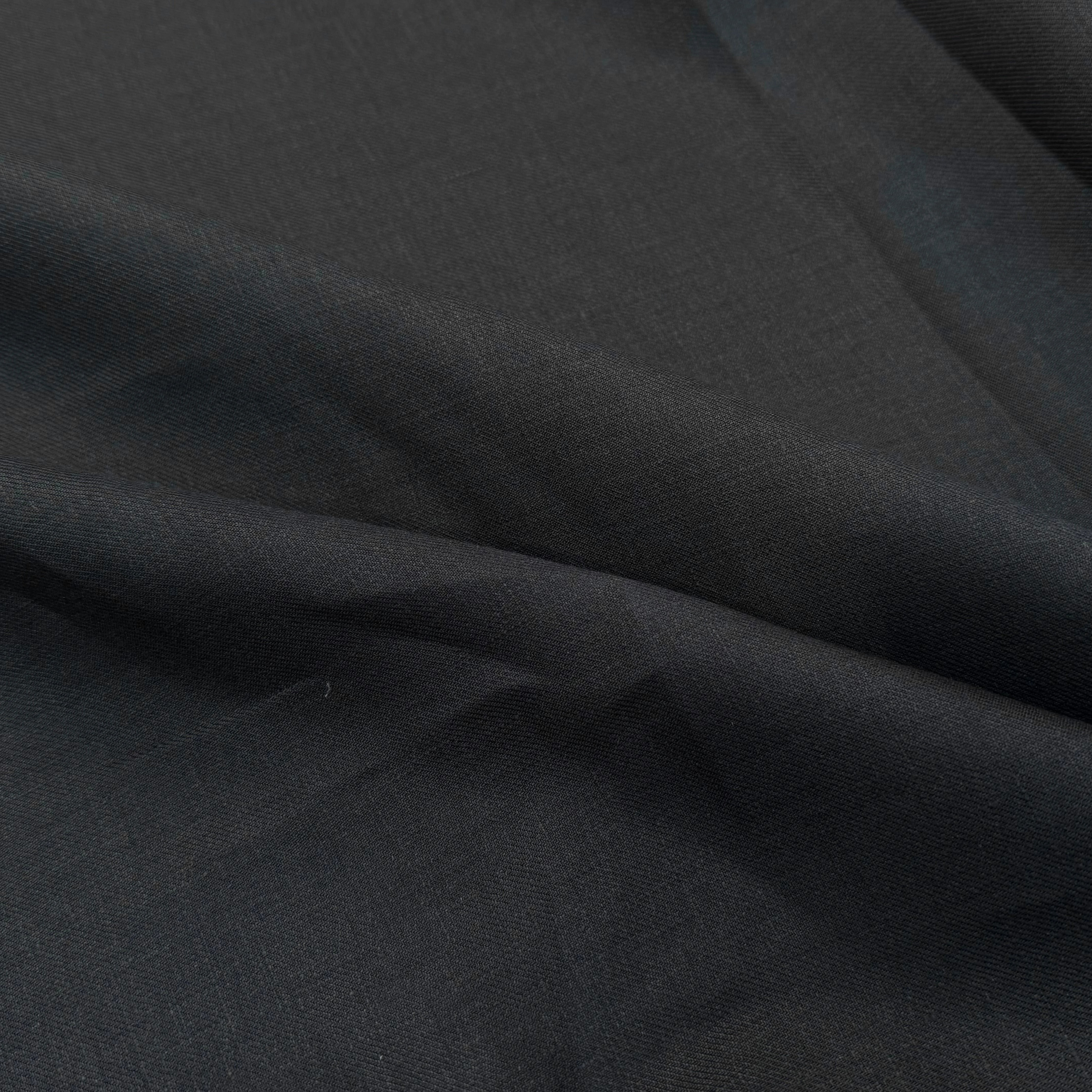 LIN COTON SERGÉ LOURD NOIR - My Little Coupon