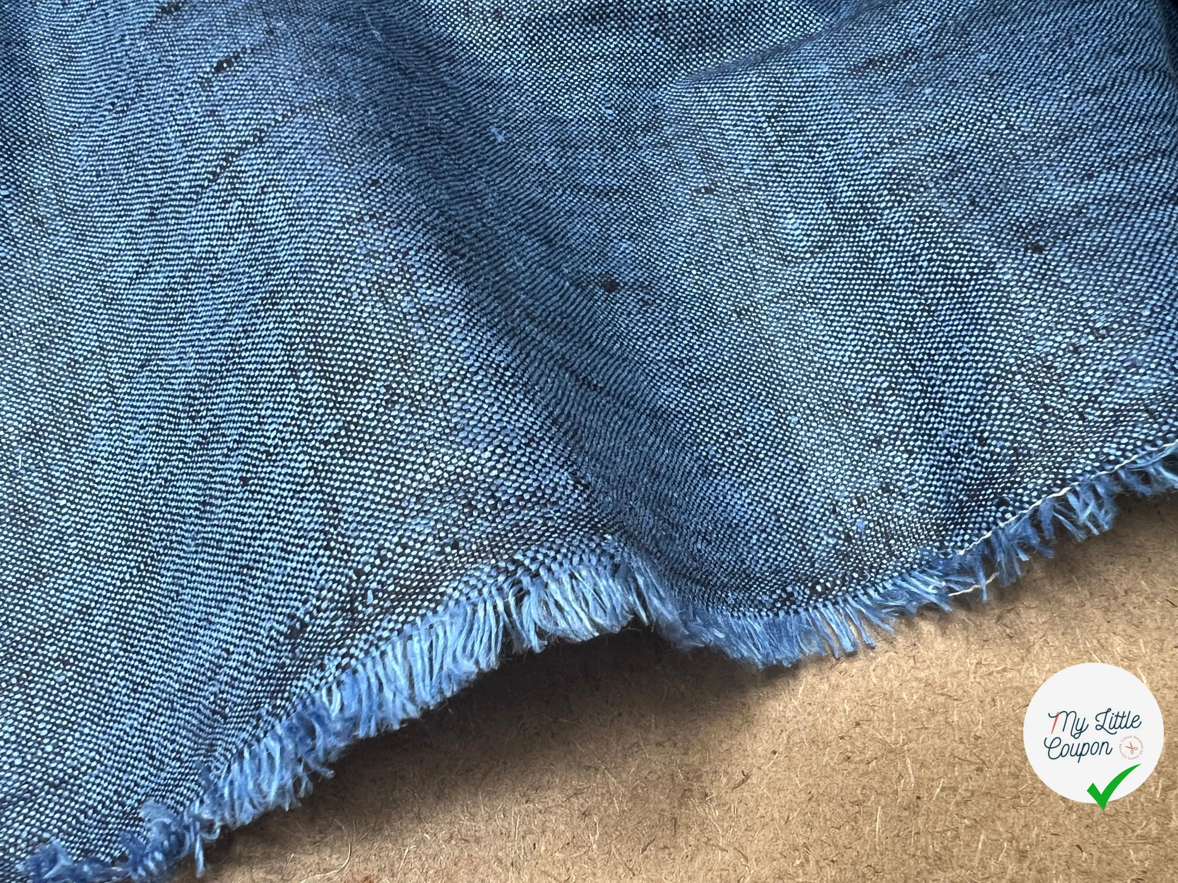 LIN ENDUIT BLEU CHINÉ - My Little Coupon