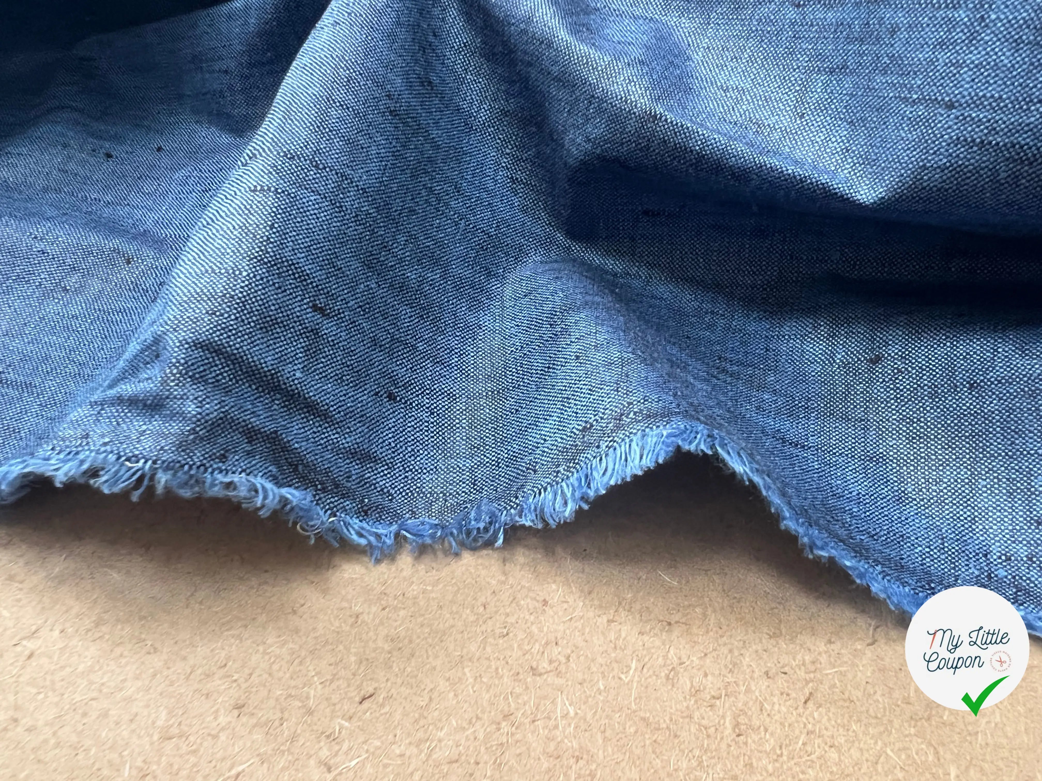 LIN ENDUIT BLEU CHINÉ - My Little Coupon