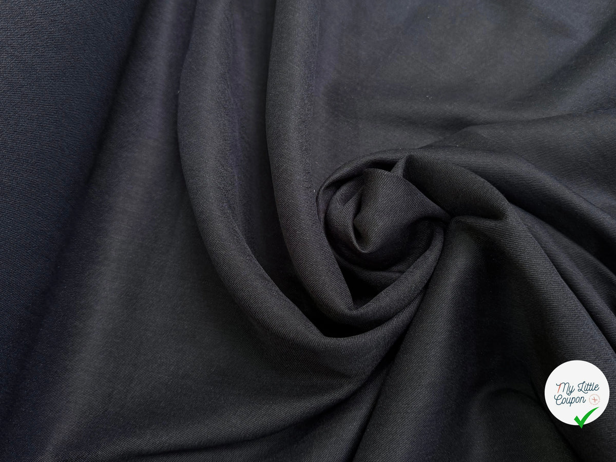LIN ET COTON NOIR ANTHRACITE 60% LIN - My Little Coupon