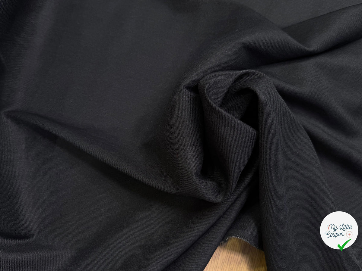 LIN ET COTON NOIR ANTHRACITE 60% LIN - My Little Coupon