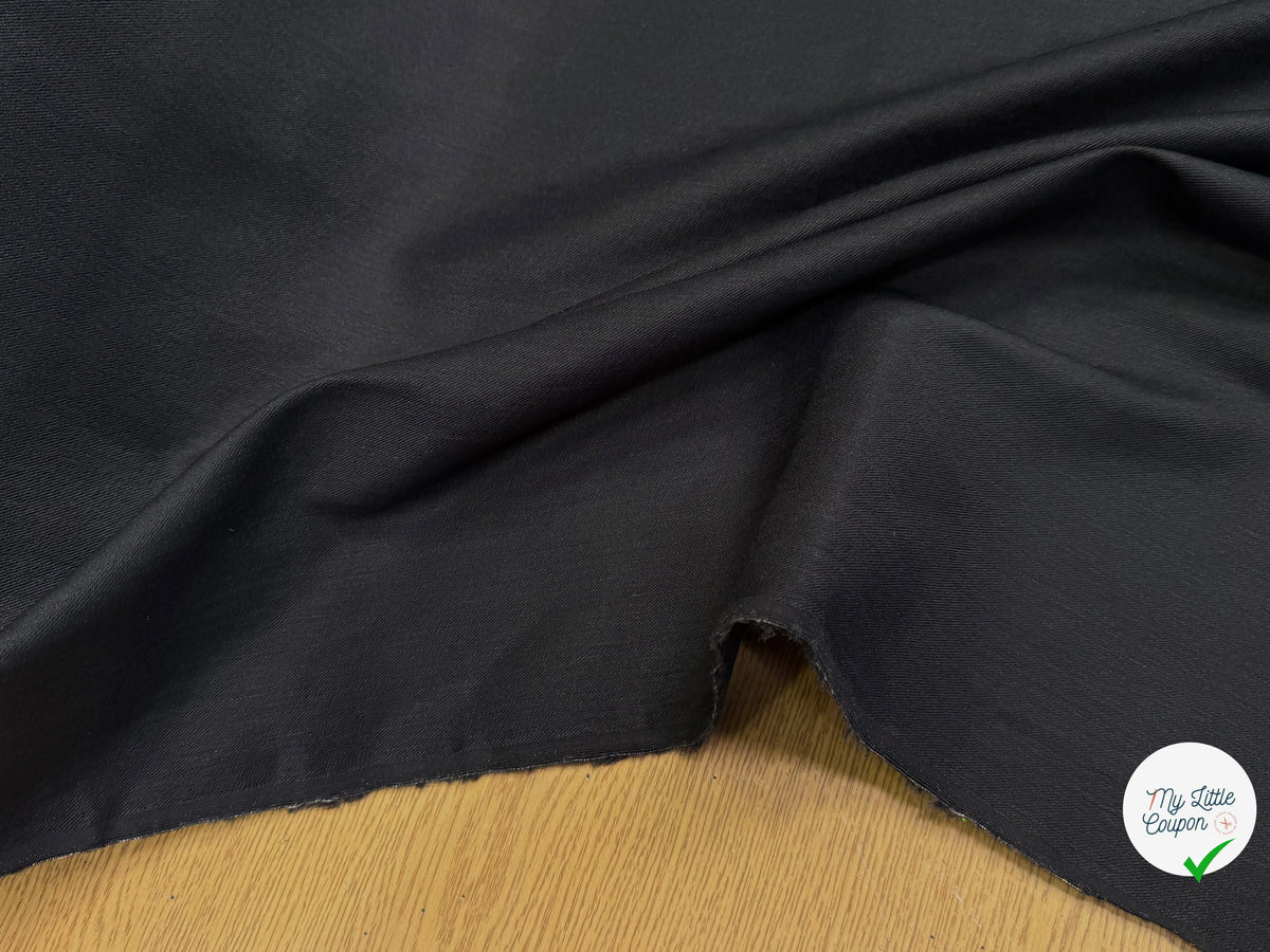 LIN ET COTON NOIR ANTHRACITE 60% LIN - My Little Coupon