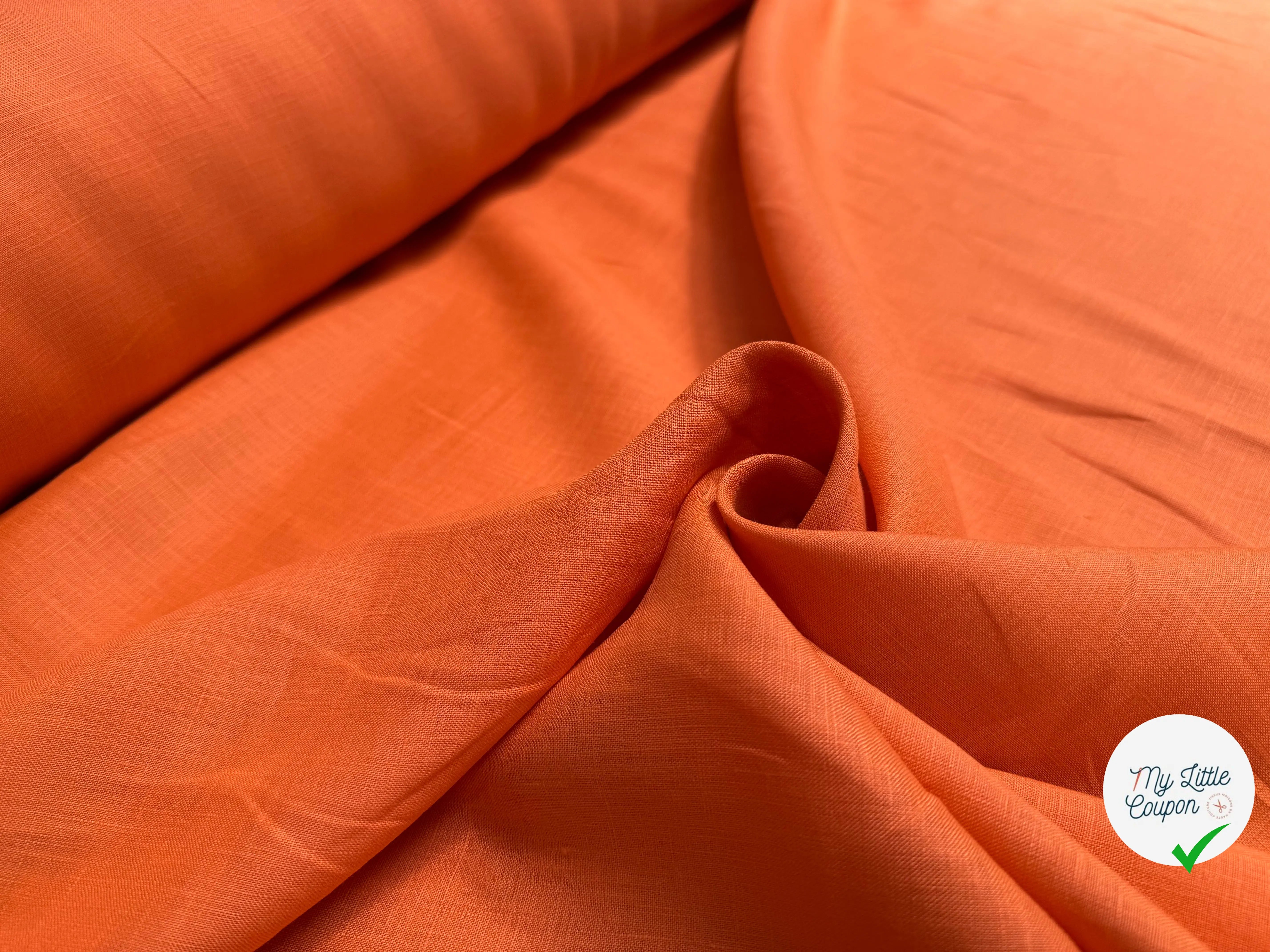 LIN ORANGE CAROTTE UNI - My Little Coupon