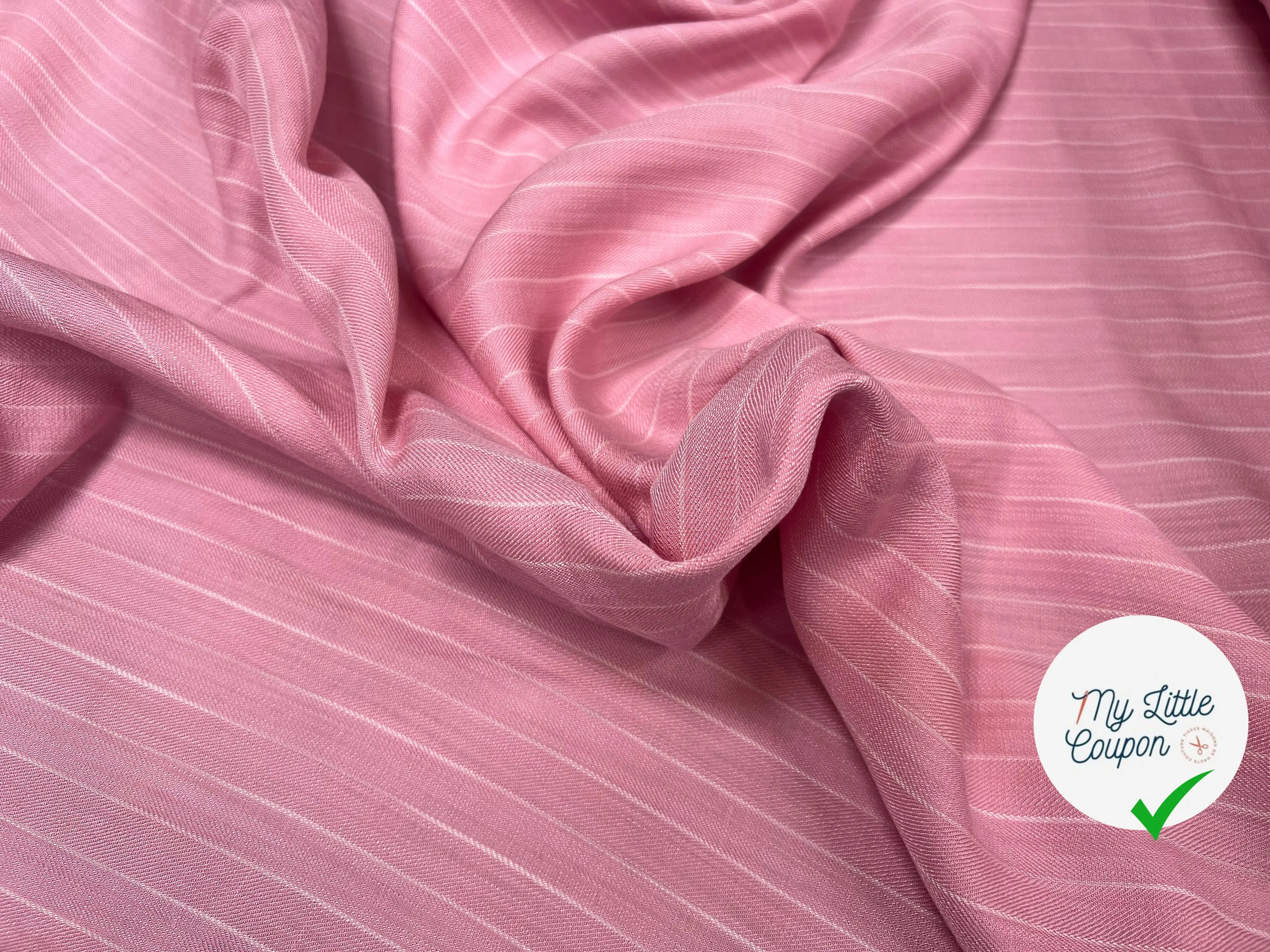 LIN RAYURES ROSE PORTOFINO LINE RIOPELE - My Little Coupon