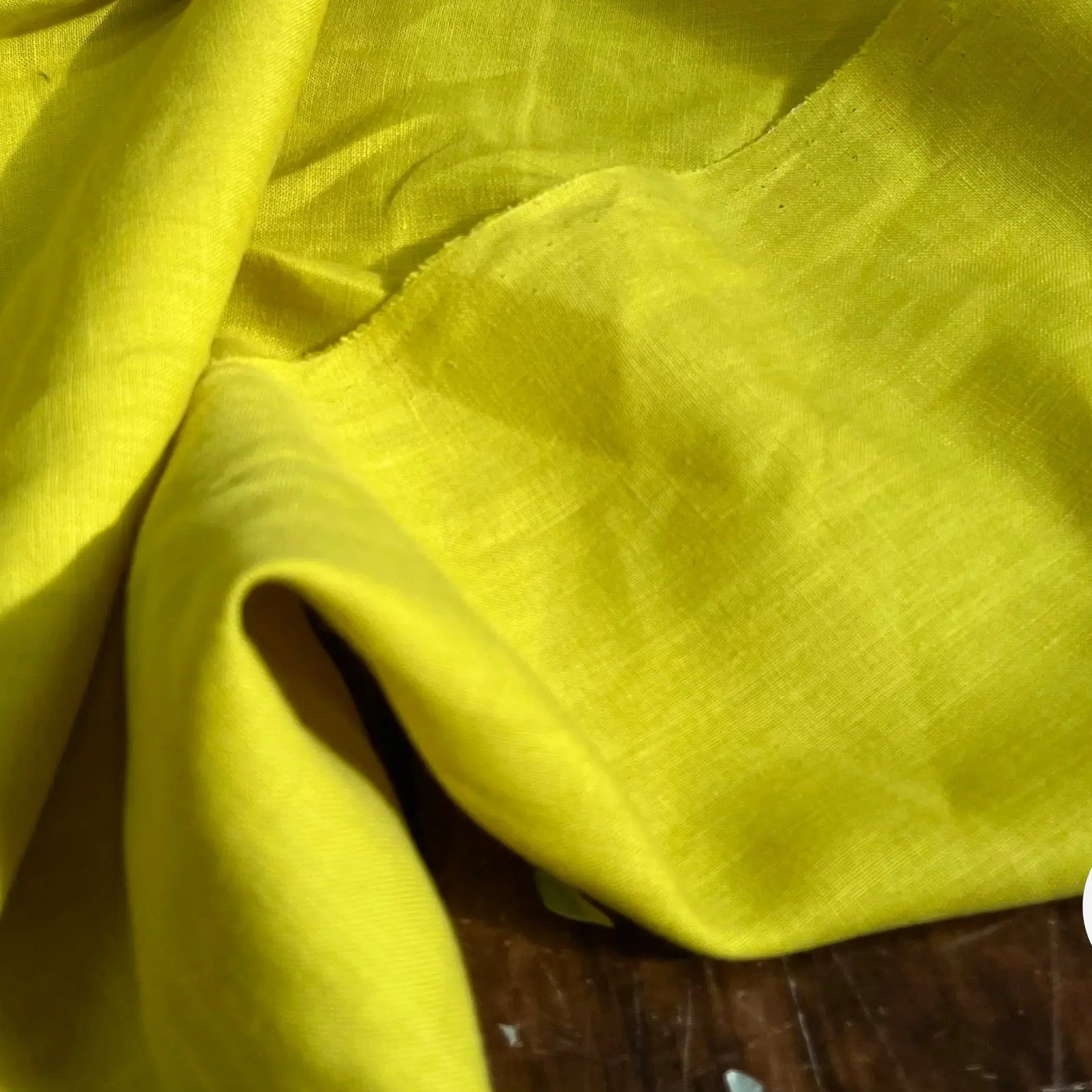 (Chute) LIN UNI 100% LIN U202 JAUNE GAZANIA - My Little Coupon