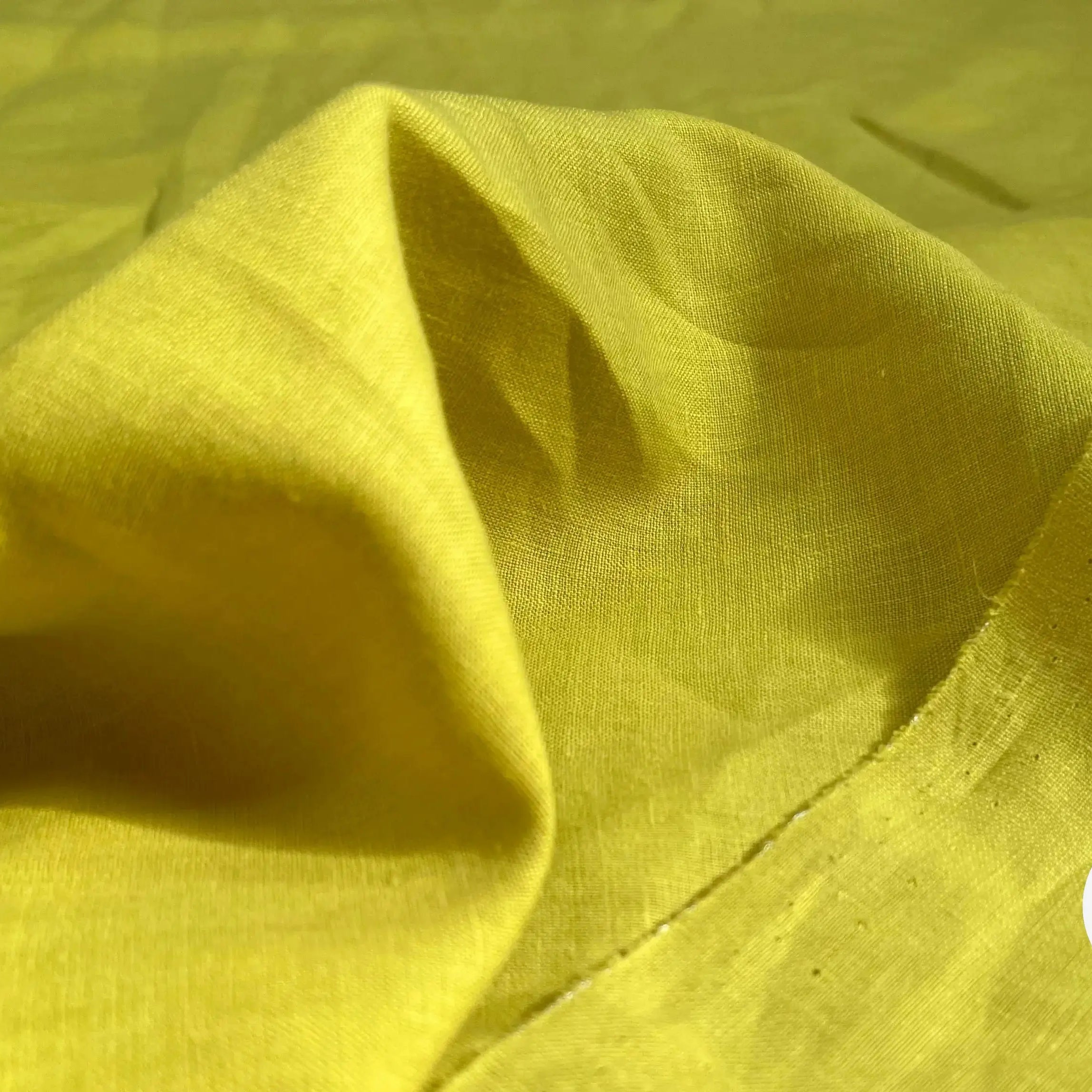 (Chute) LIN UNI 100% LIN U202 JAUNE GAZANIA - My Little Coupon