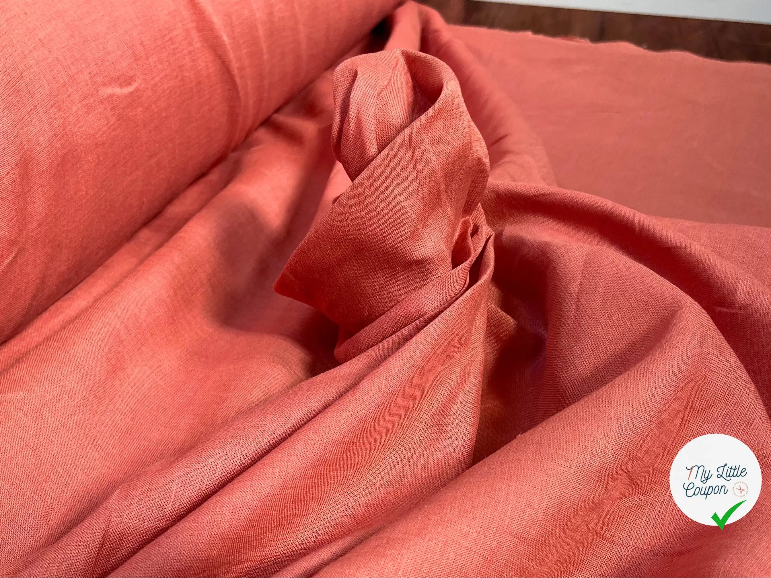 LIN UNI 100% LIN U341 CREVETTE - My Little Coupon