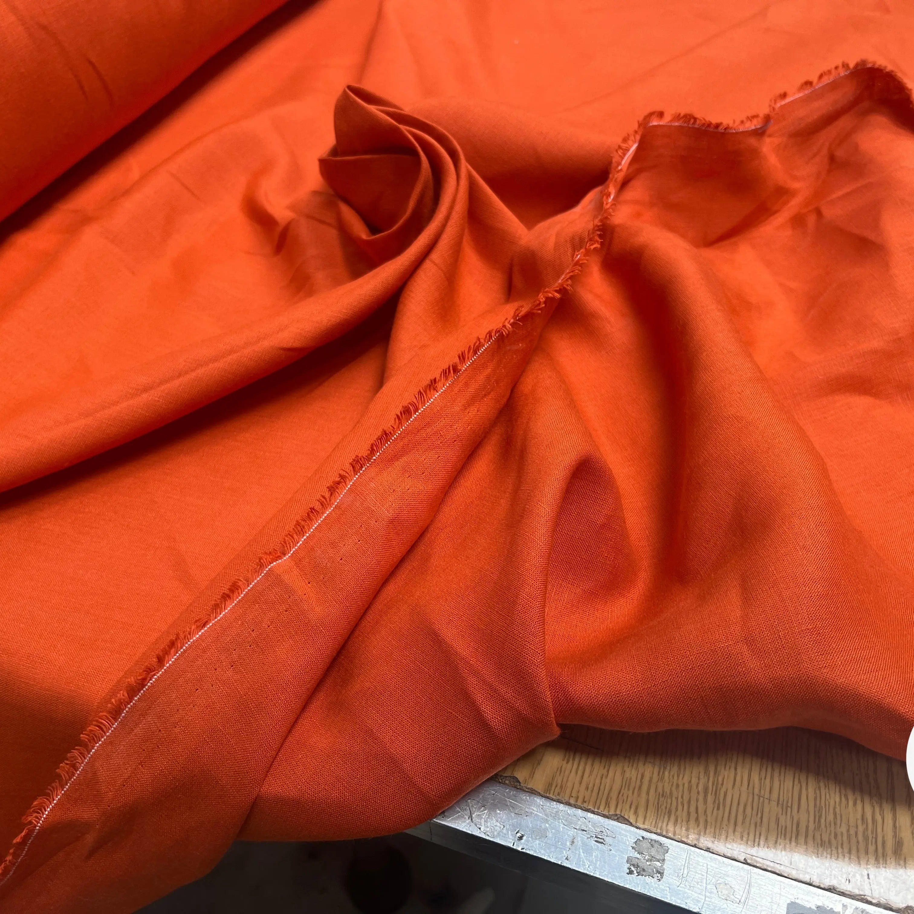 LIN UNI 100% LIN U345 CITROUILLE - My Little Coupon