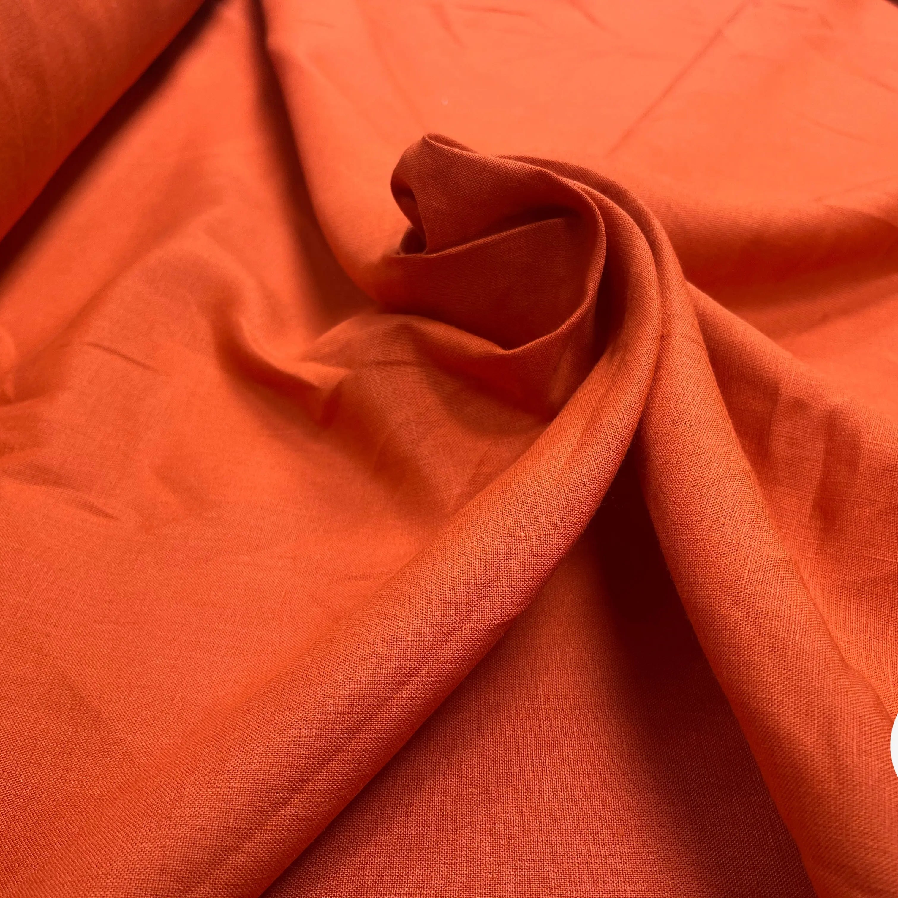 LIN UNI 100% LIN U345 CITROUILLE - My Little Coupon