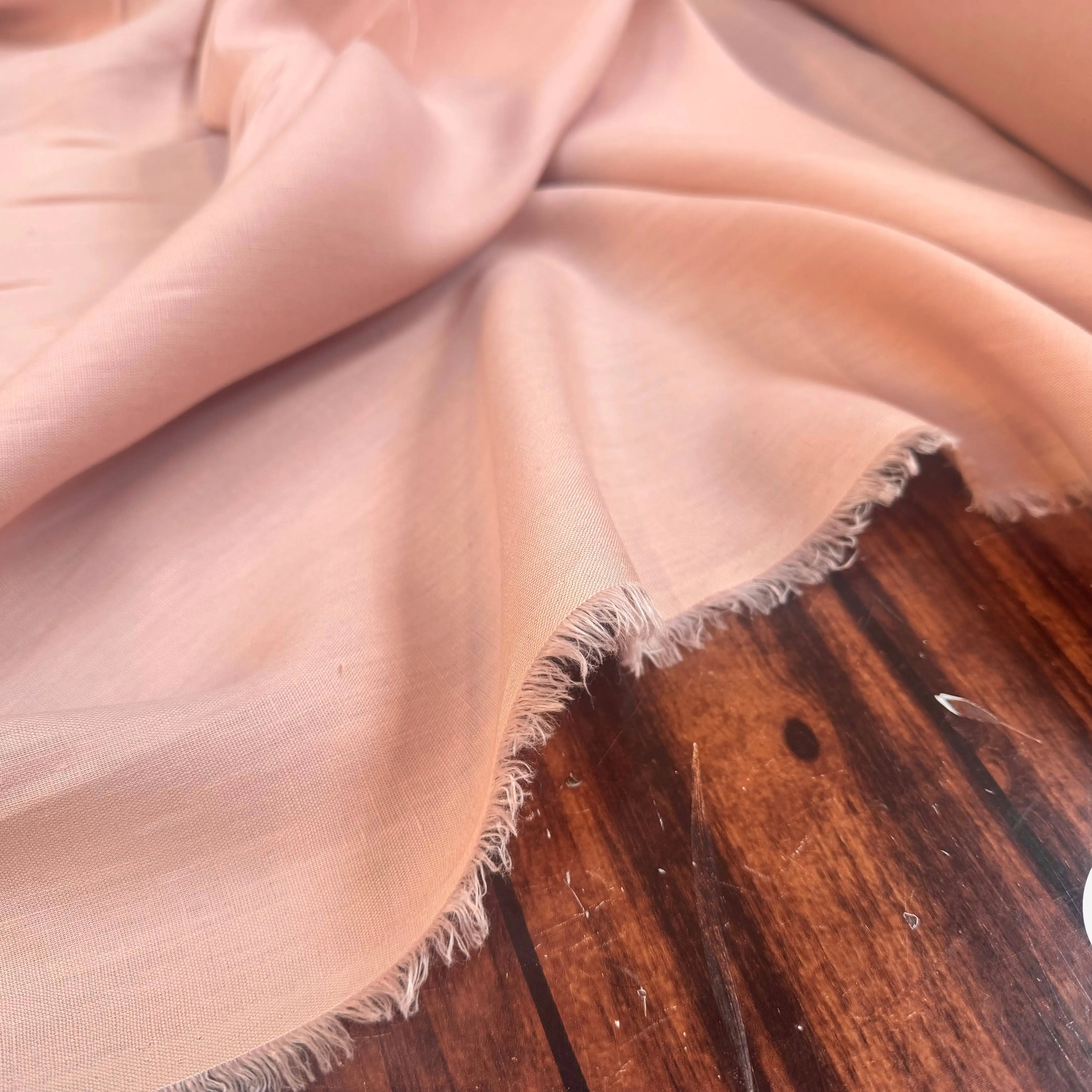 LIN VIEUX ROSE BABY PINK SAUMON - My Little Coupon