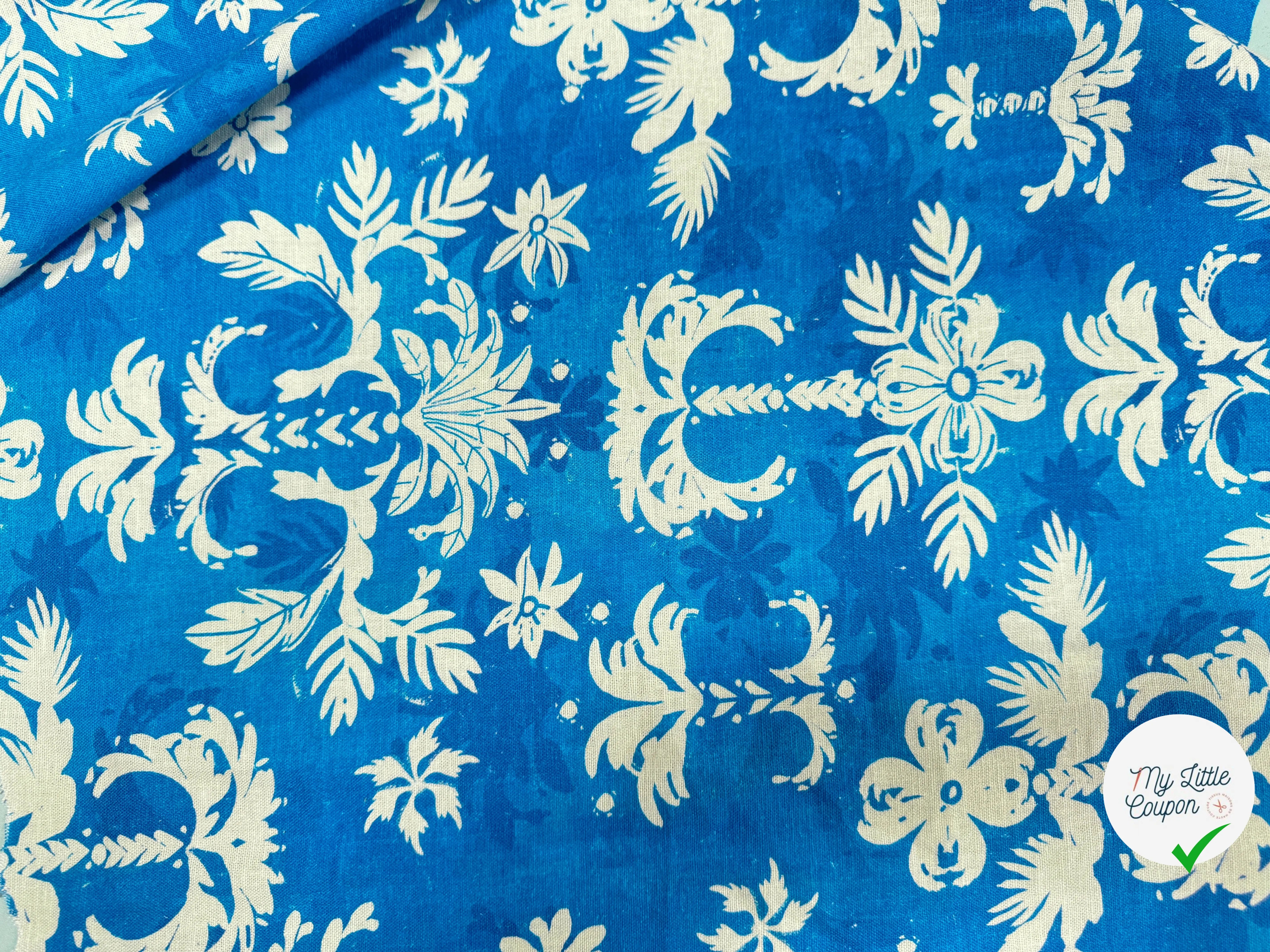 LIN VISCOSE HAWAIENNE PRINT - My Little Coupon