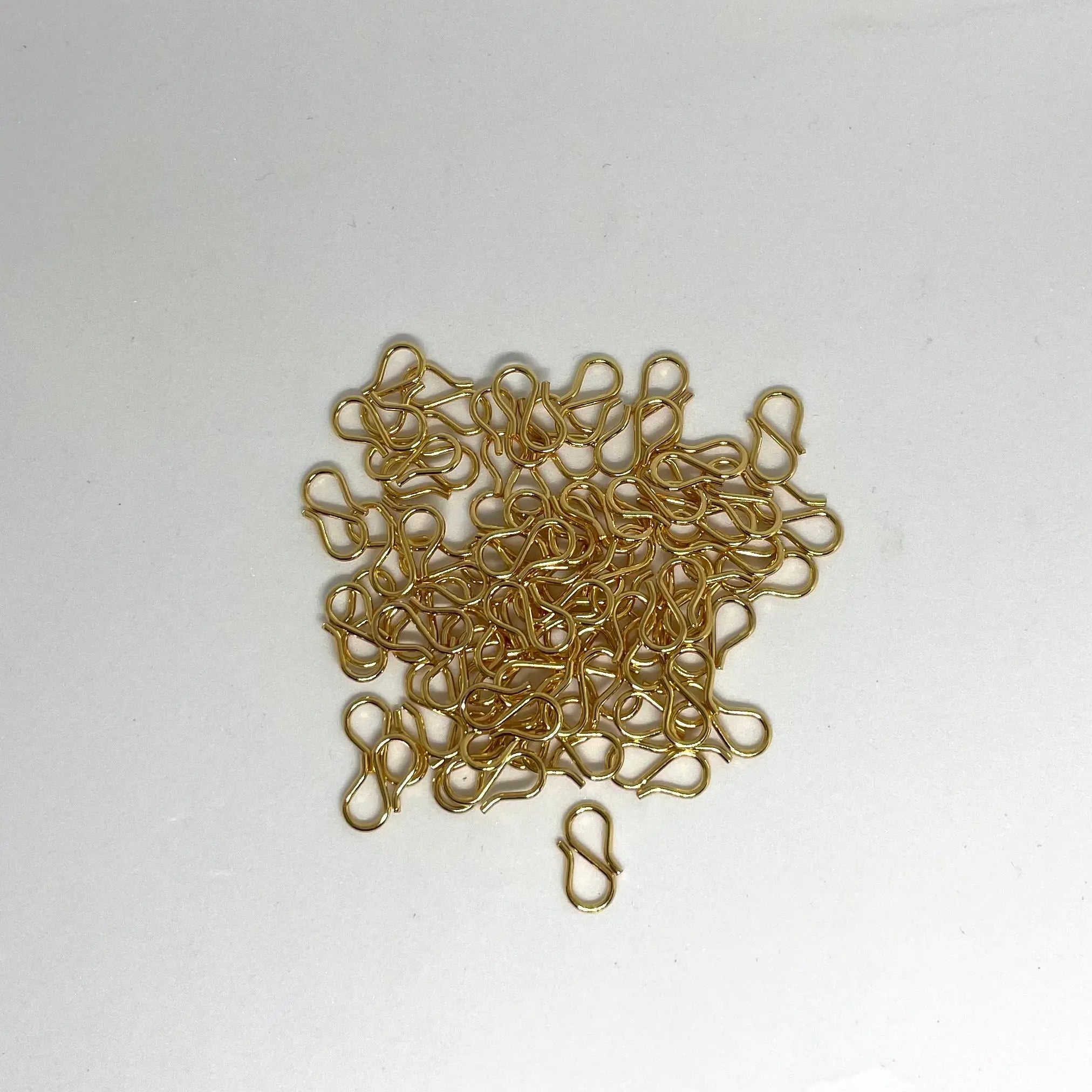 LOT DE 2 ATTACHES EN S DORE 13MM - My Little Coupon