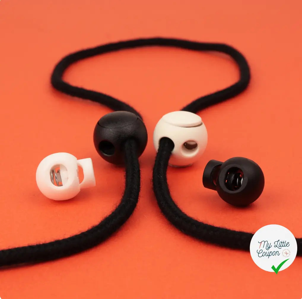 LOT DE 2 STOP CORDON NOIR 1 COULISSE - My Little Coupon