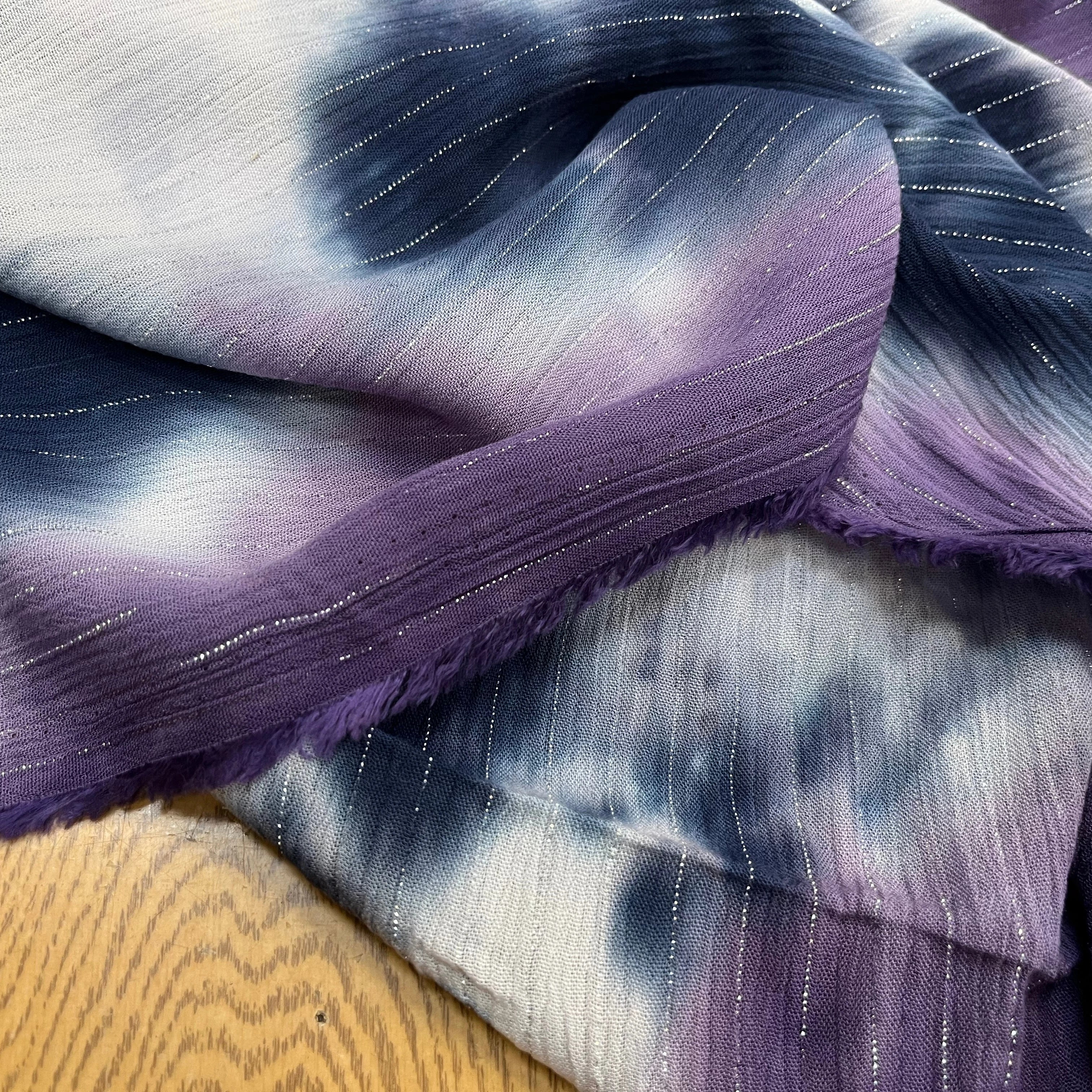 LUREX YORYU TIE AND DYE VIOLET/BLEU - My Little Coupon