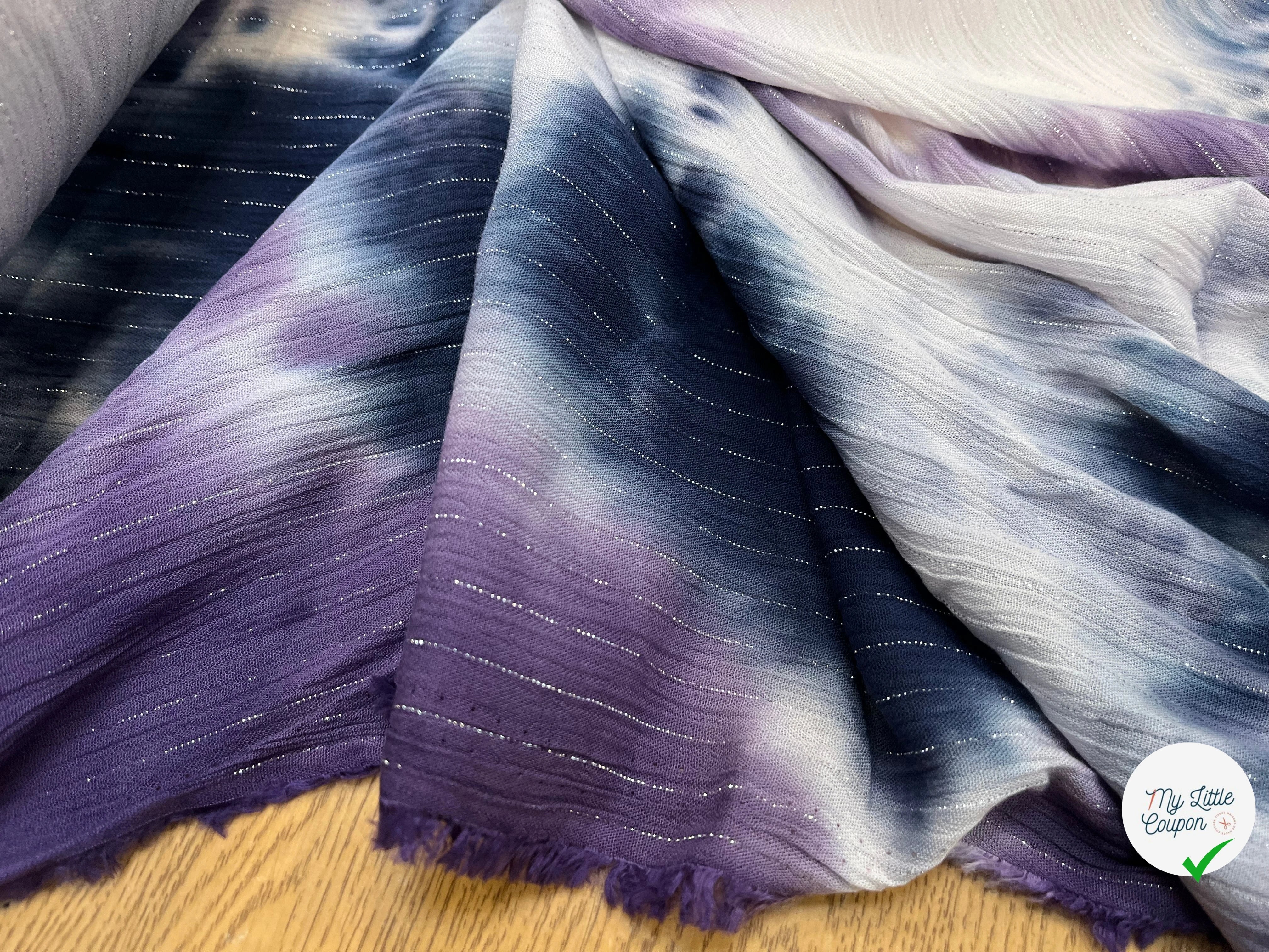 LUREX YORYU TIE AND DYE VIOLET/BLEU - My Little Coupon