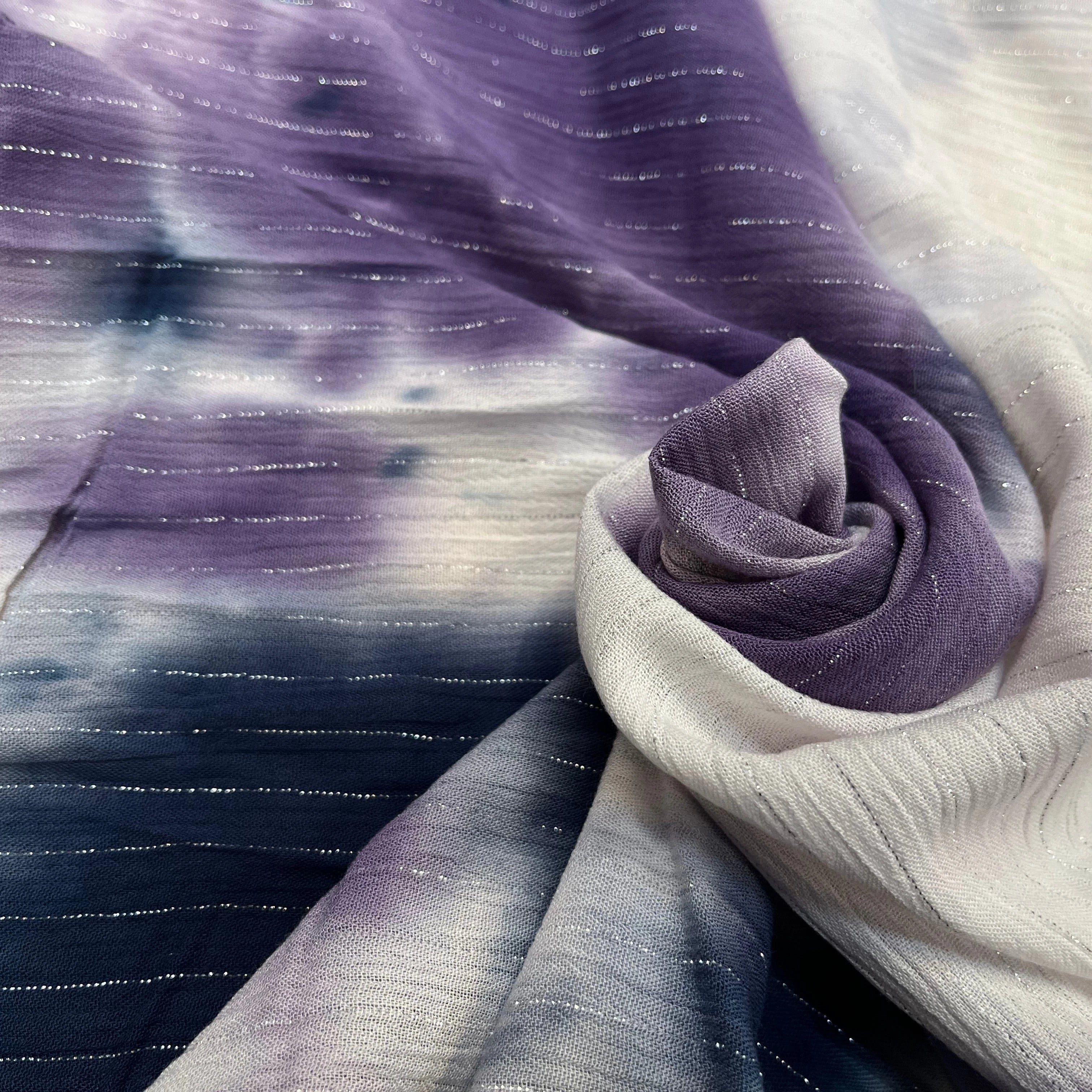 LUREX YORYU TIE AND DYE VIOLET/BLEU - My Little Coupon