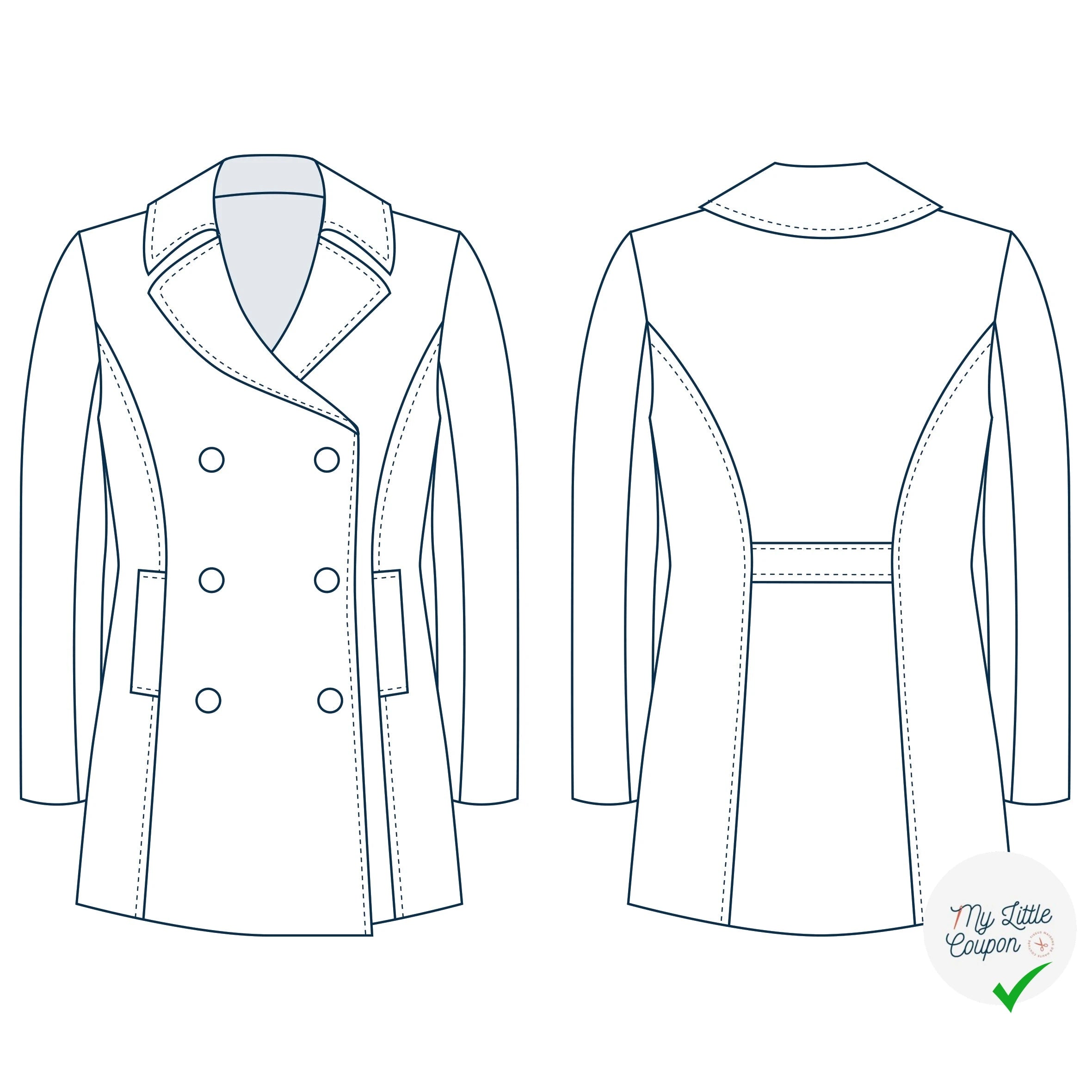 La Veste Navy - My Little Coupon