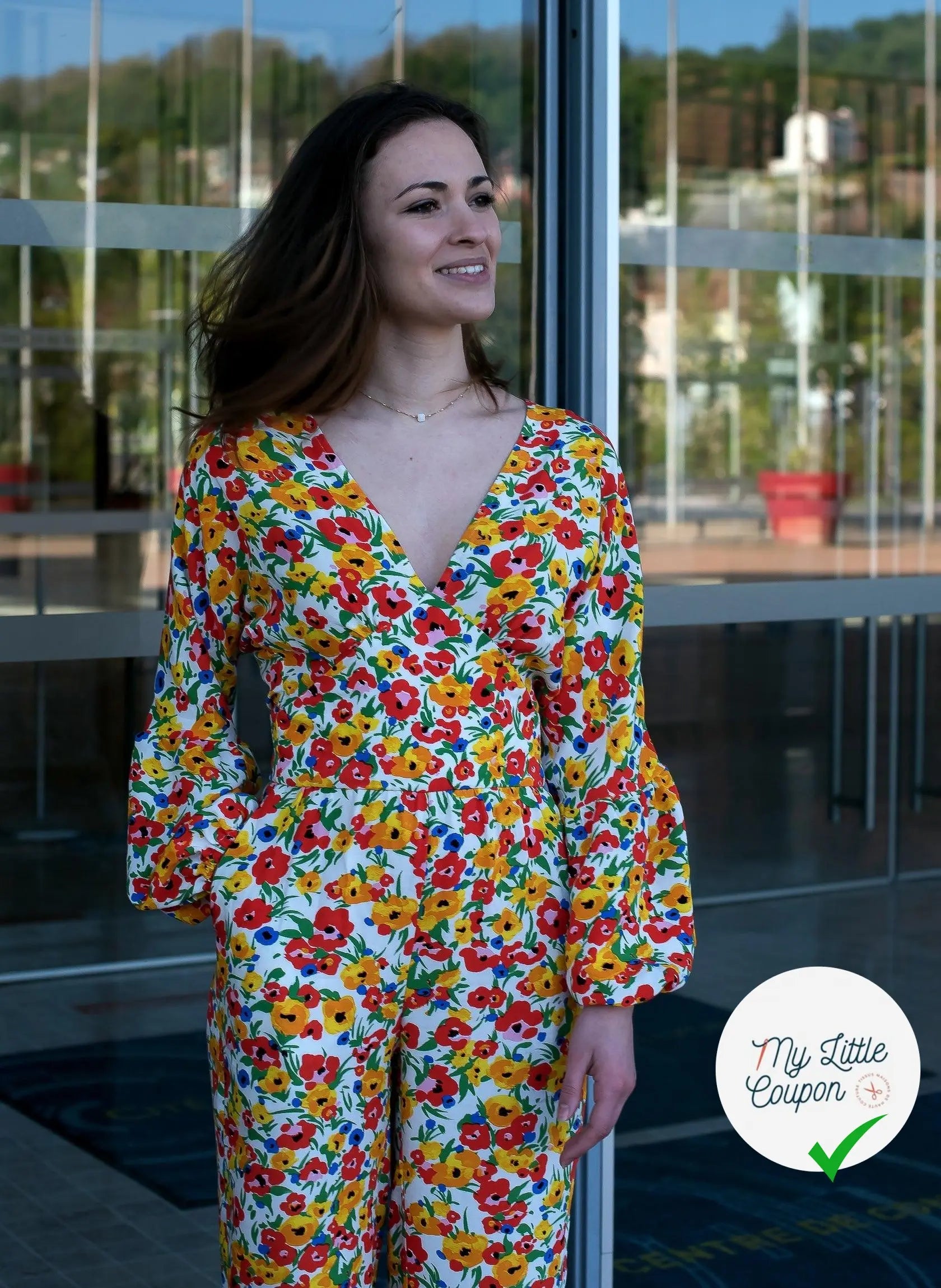 La combinaison Flora - Cha' coud - - My Little Coupon - tissu - coudre