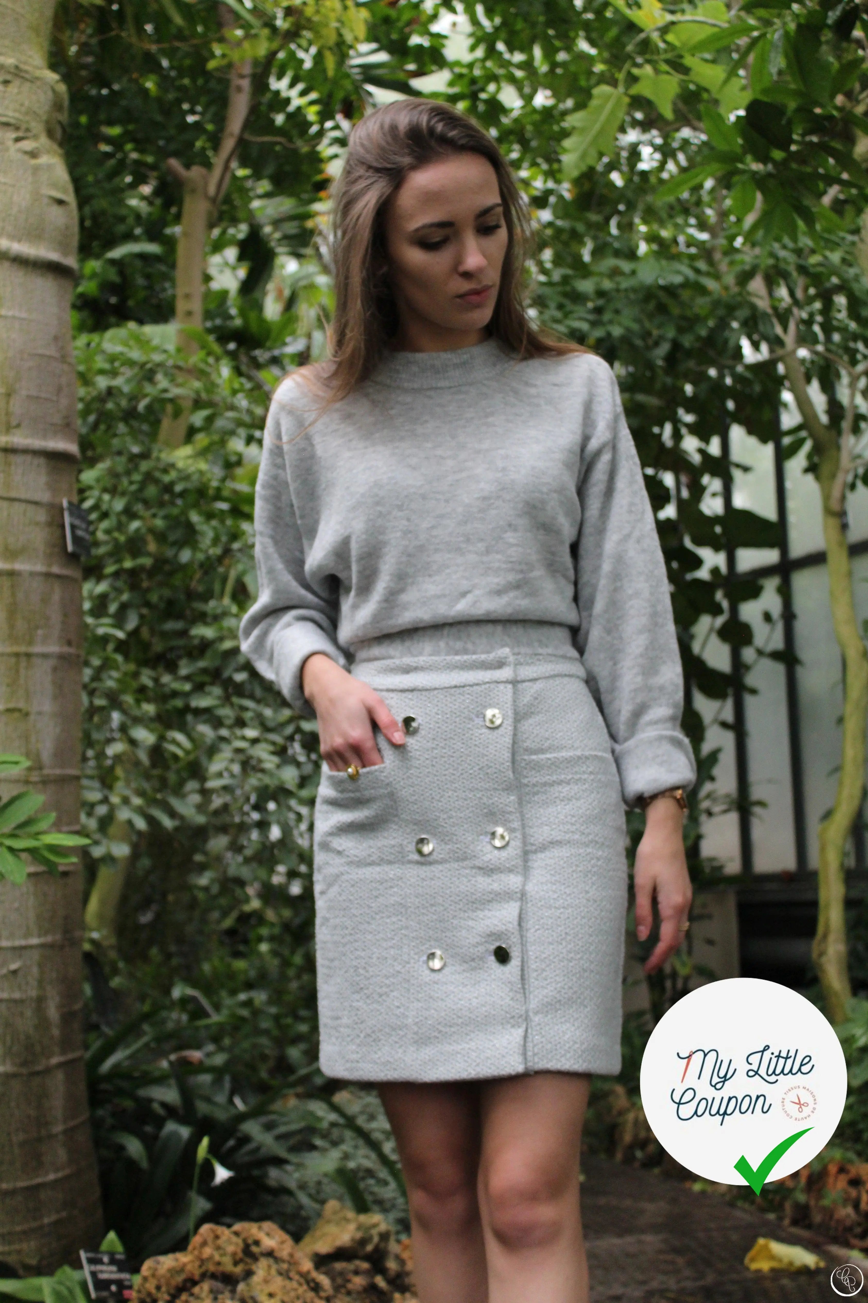 La jupe Aliyah - Cha' coud - - My Little Coupon - tissu - coudre