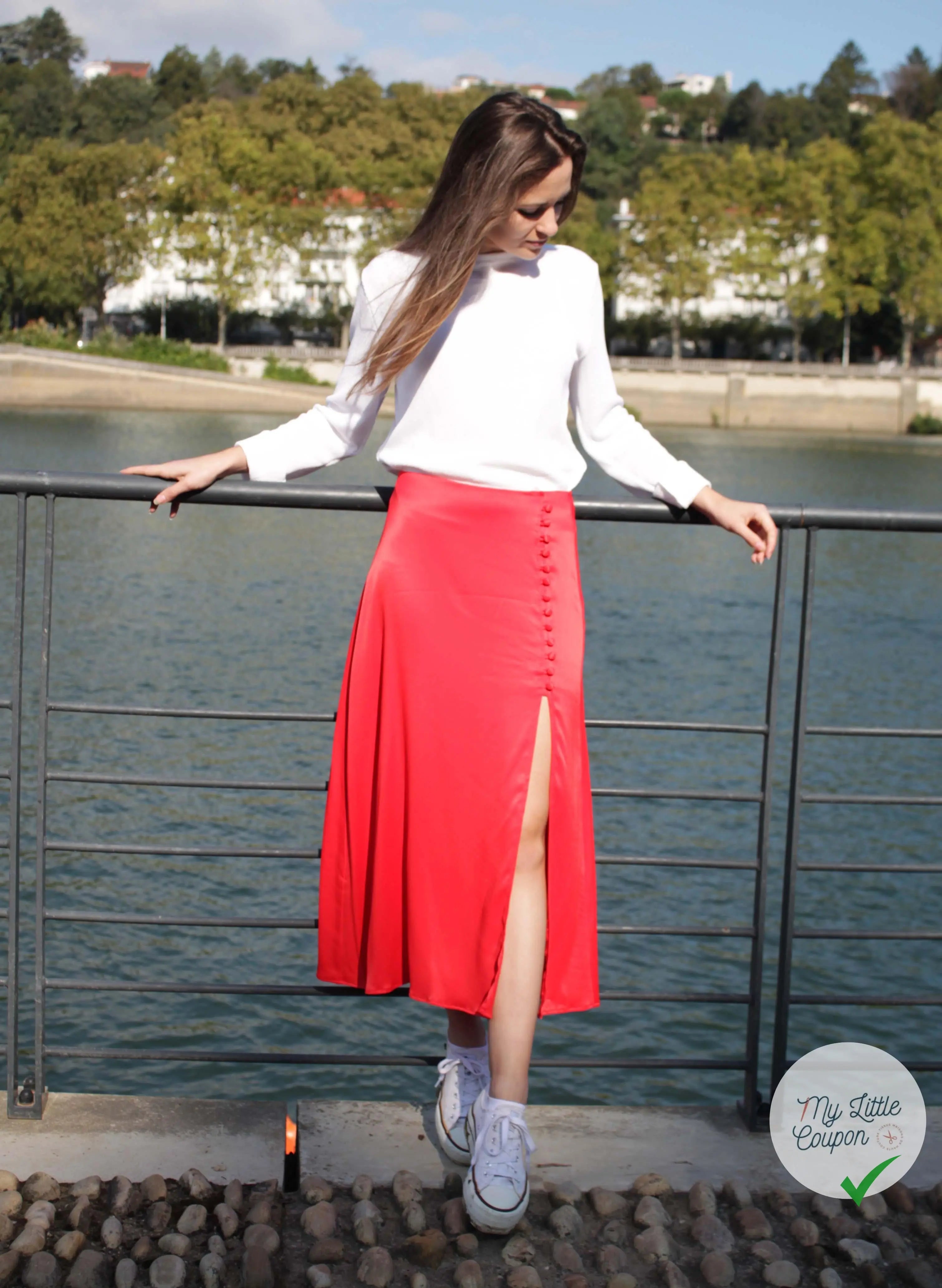 La jupe Imen - Cha' coud - - My Little Coupon - tissu - coudre