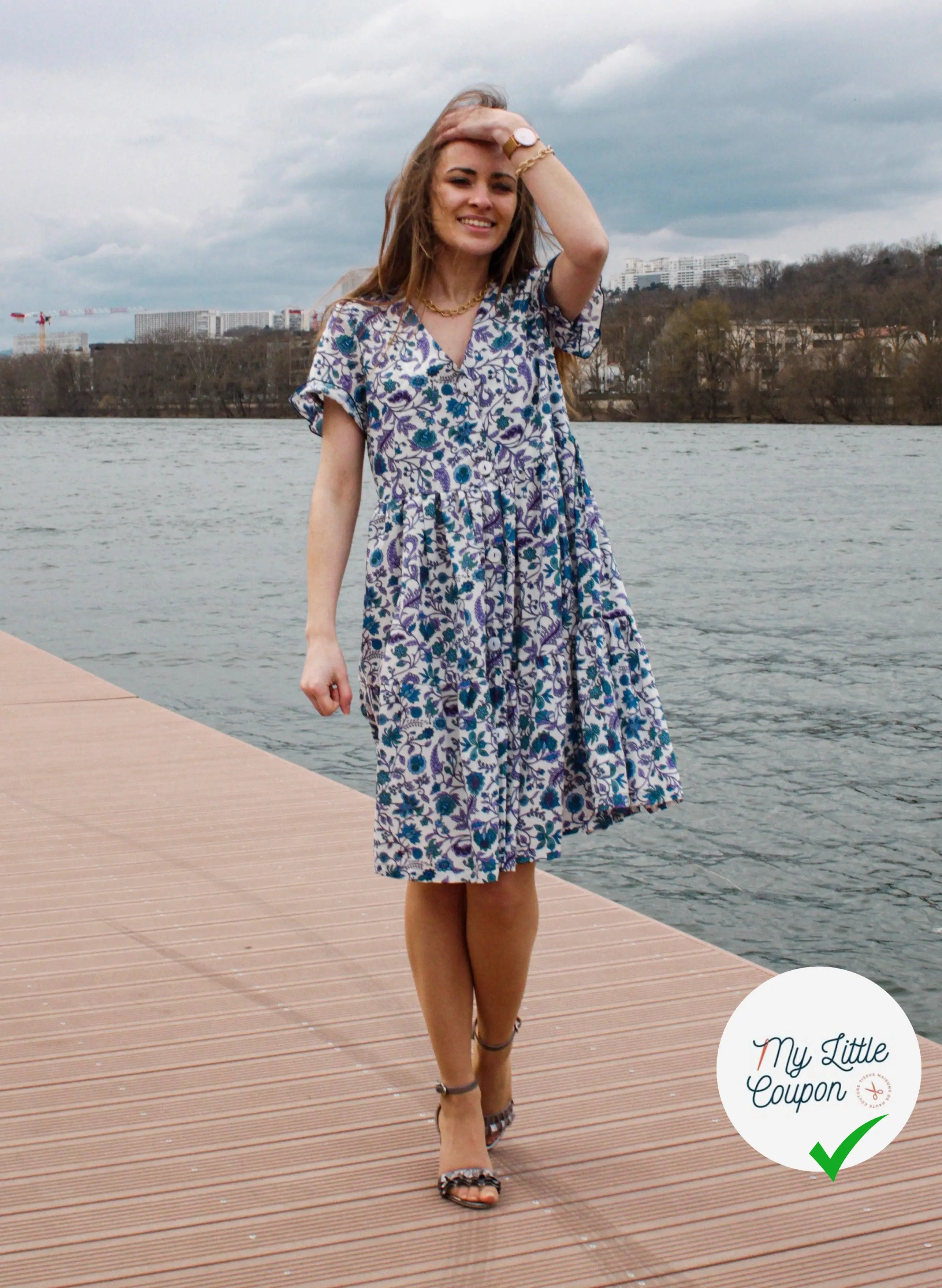 La robe Charlotte - Cha' coud - - My Little Coupon - tissu - coudre