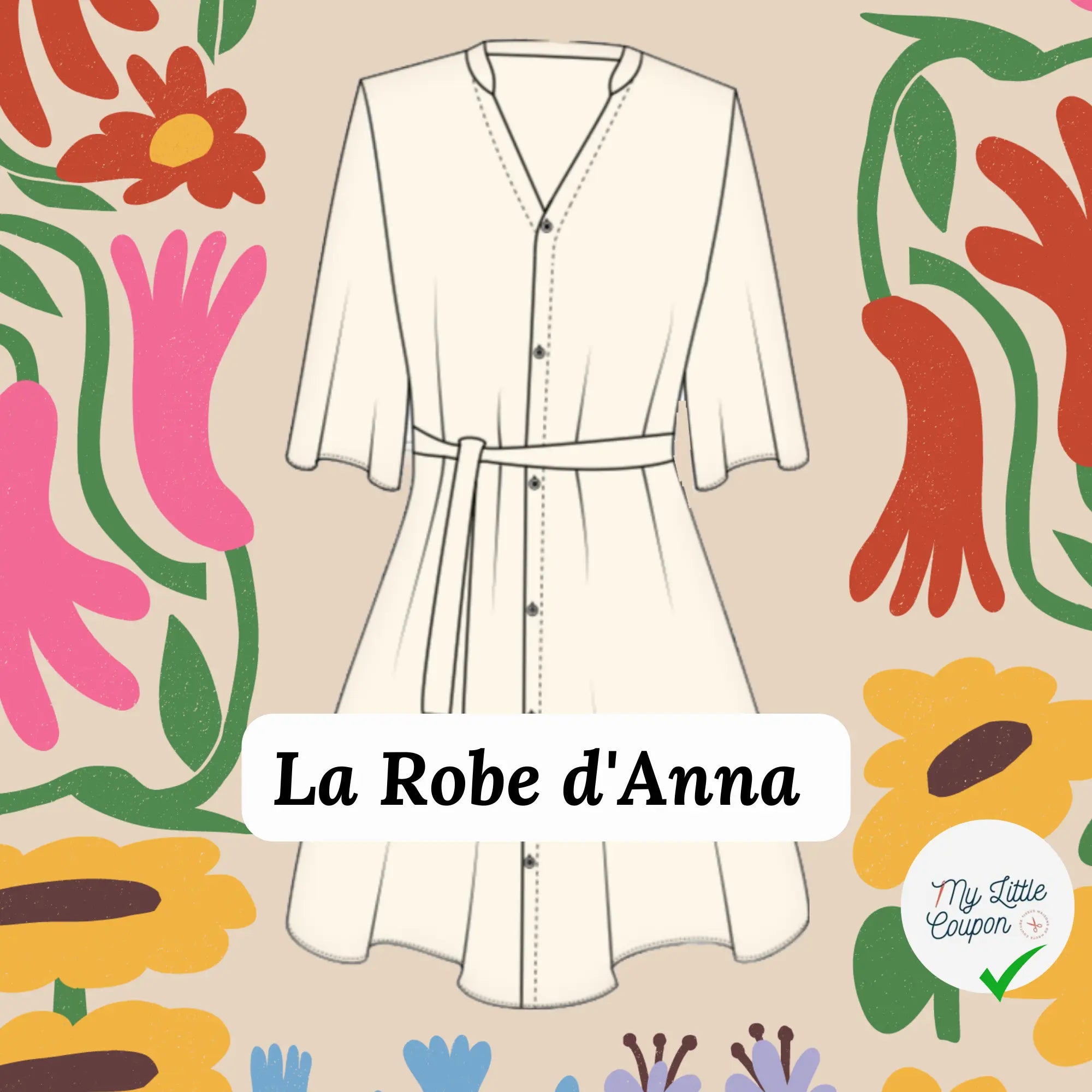 La robe d'Anna - Patron pdf MLC INTERN