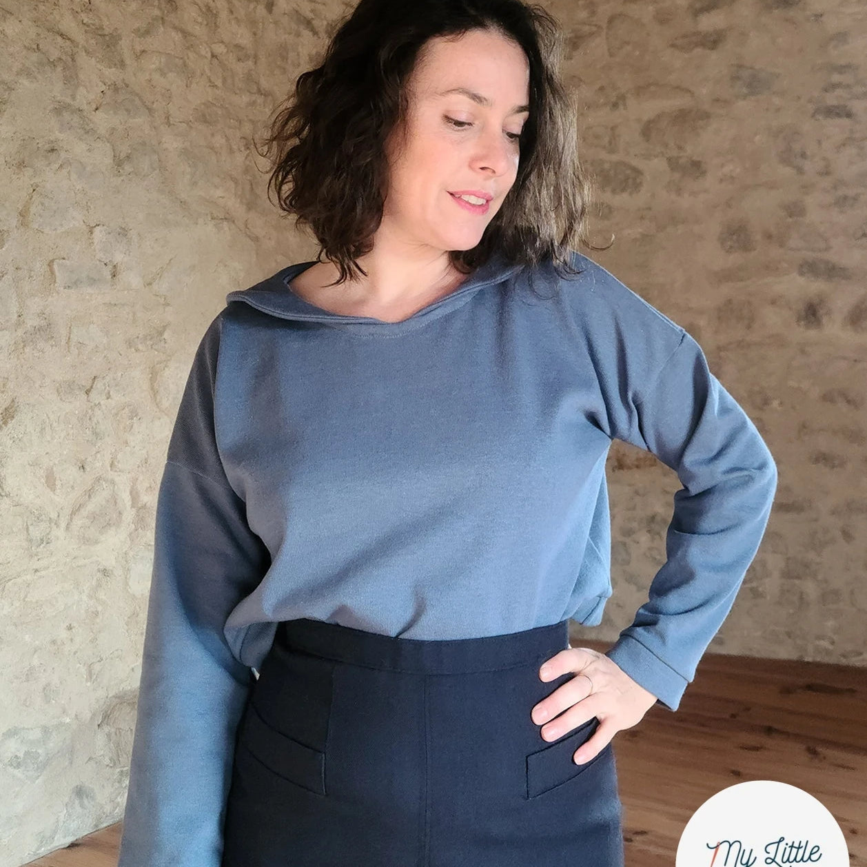 Le sweat marin - Patron Pdf - My Little Coupon