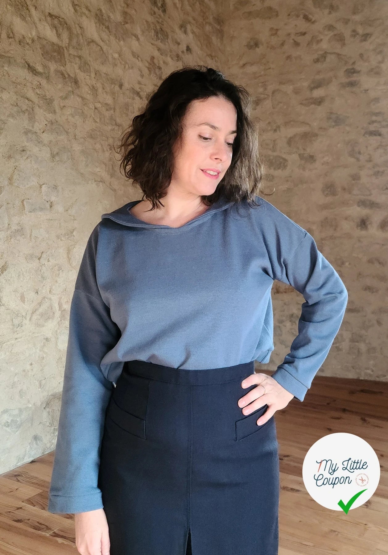 Le sweat marin - Patron Pdf - My Little Coupon