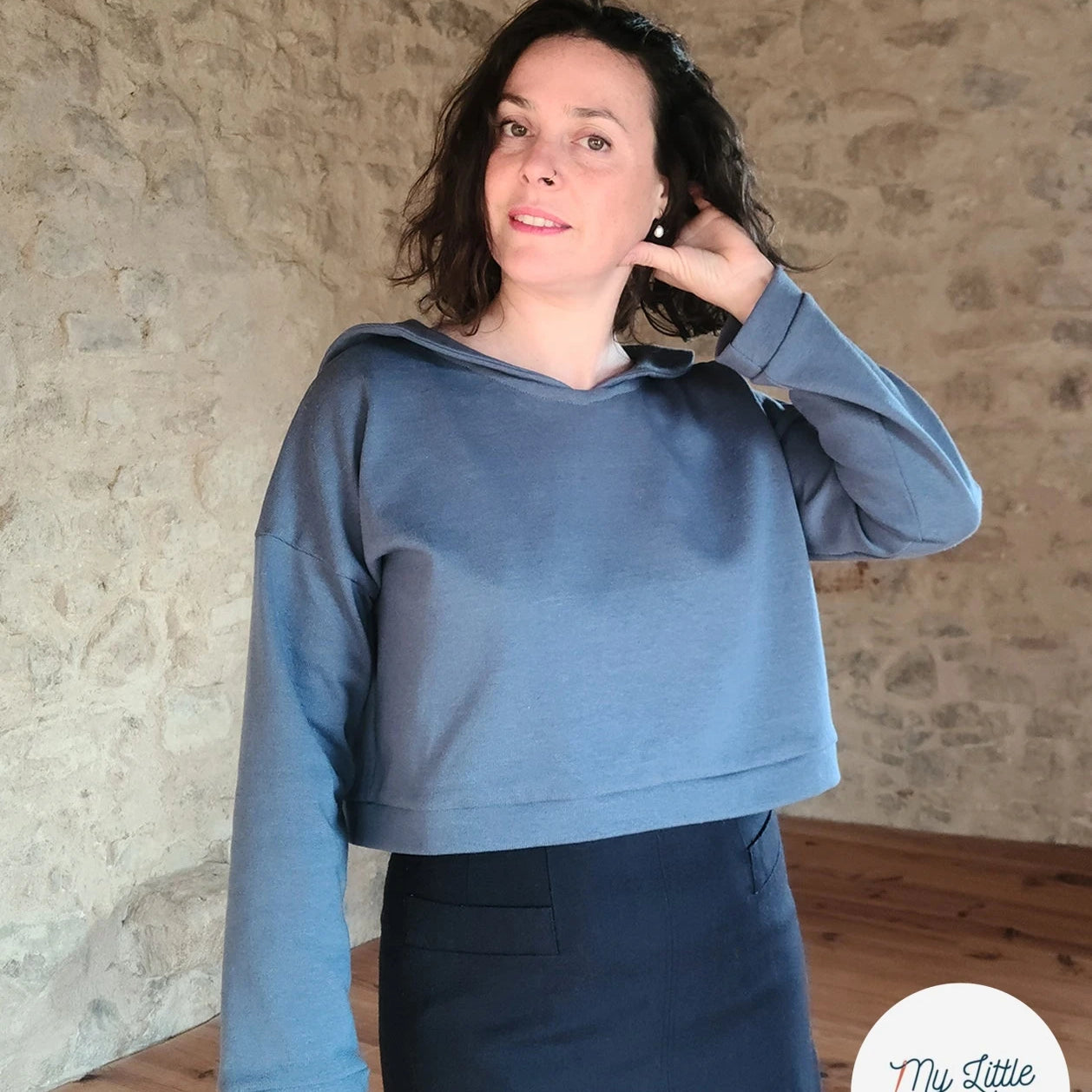 Le sweat marin - Patron Pdf - My Little Coupon