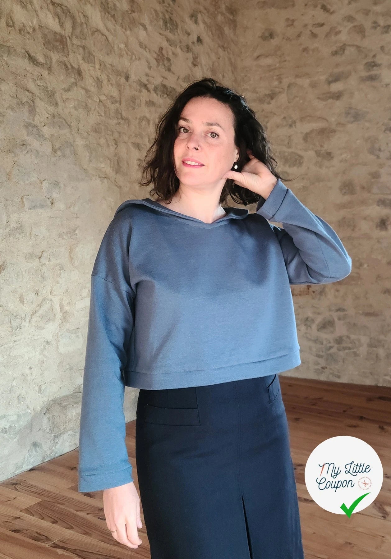 Le sweat marin - Patron Pdf - My Little Coupon