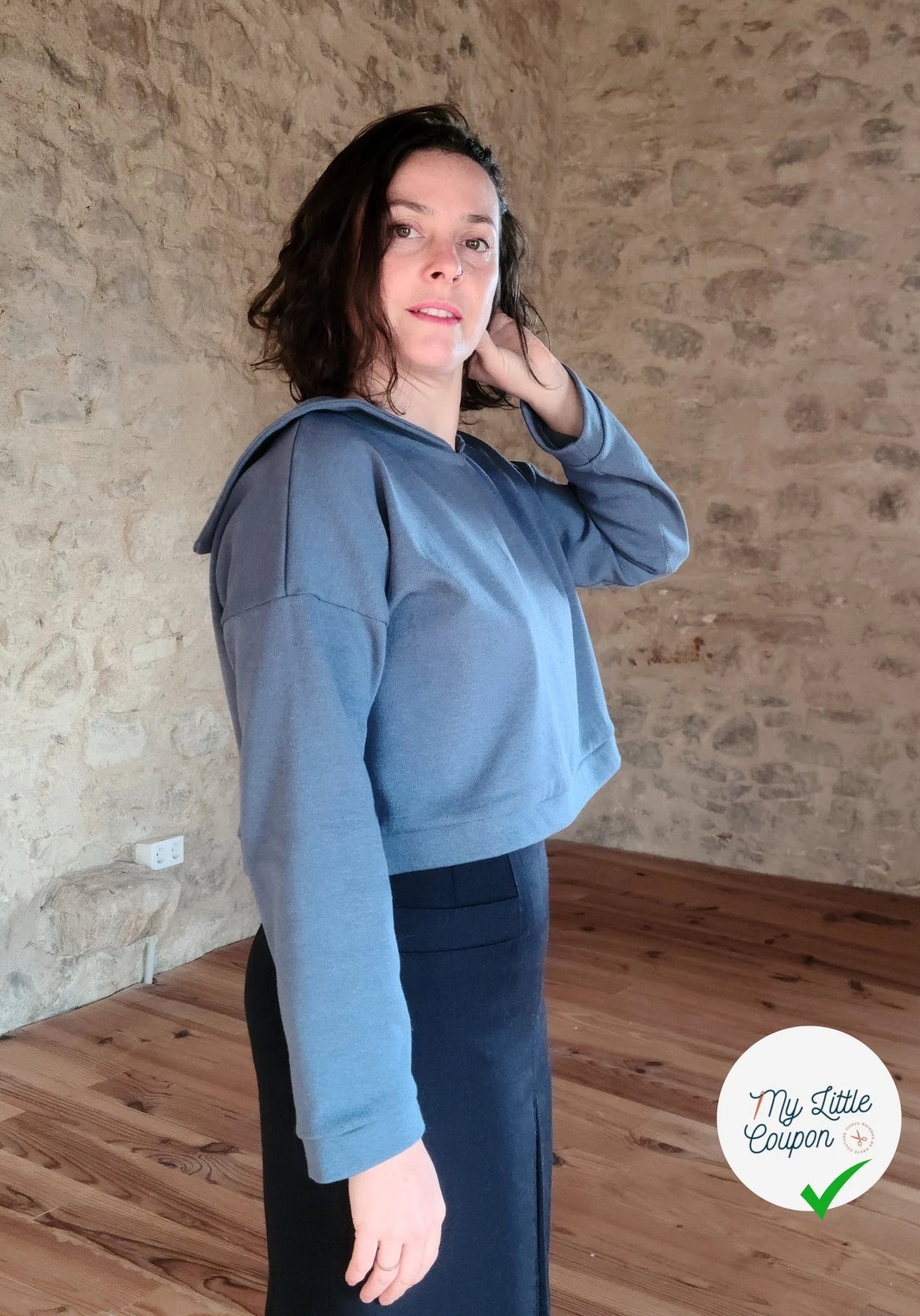 Le sweat marin - Patron Pdf - My Little Coupon