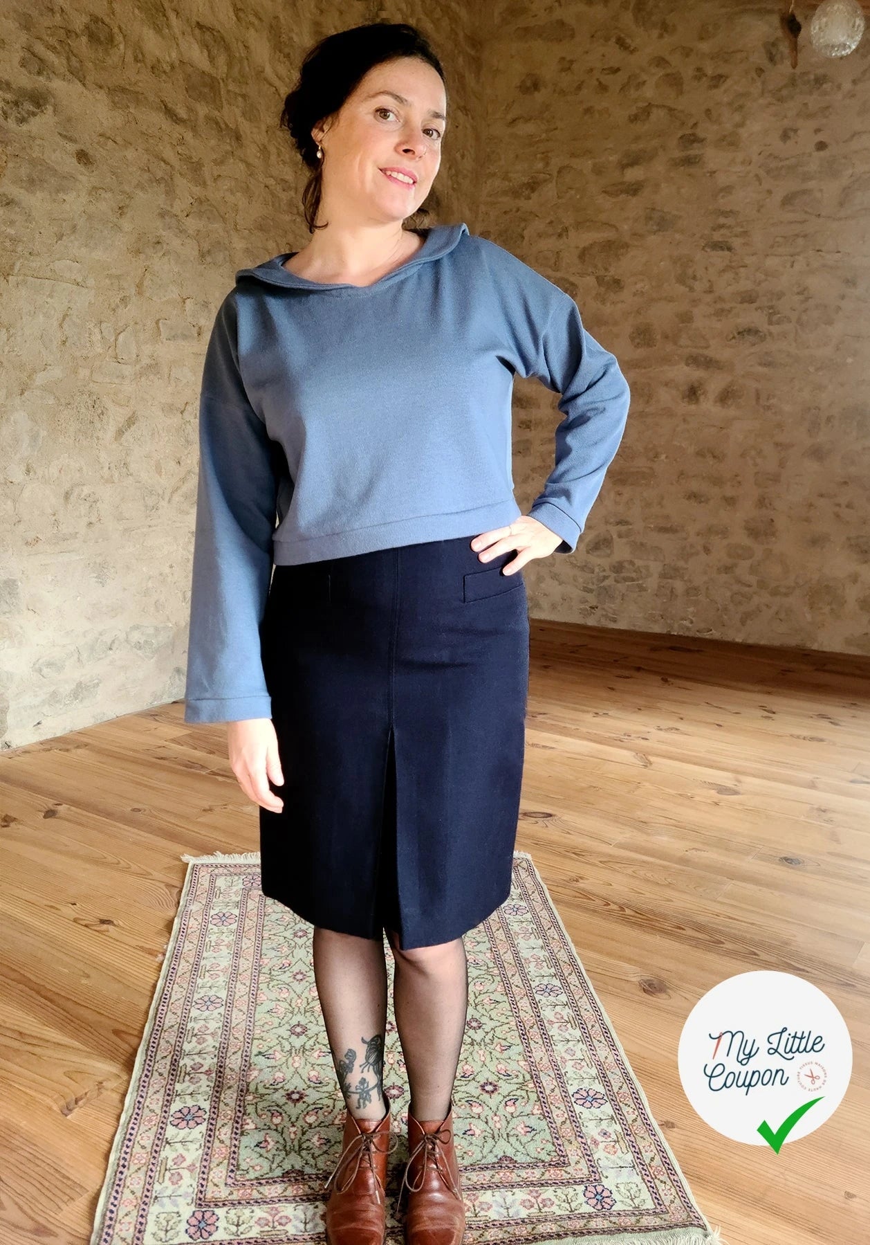 Le sweat marin - Patron Pdf - My Little Coupon