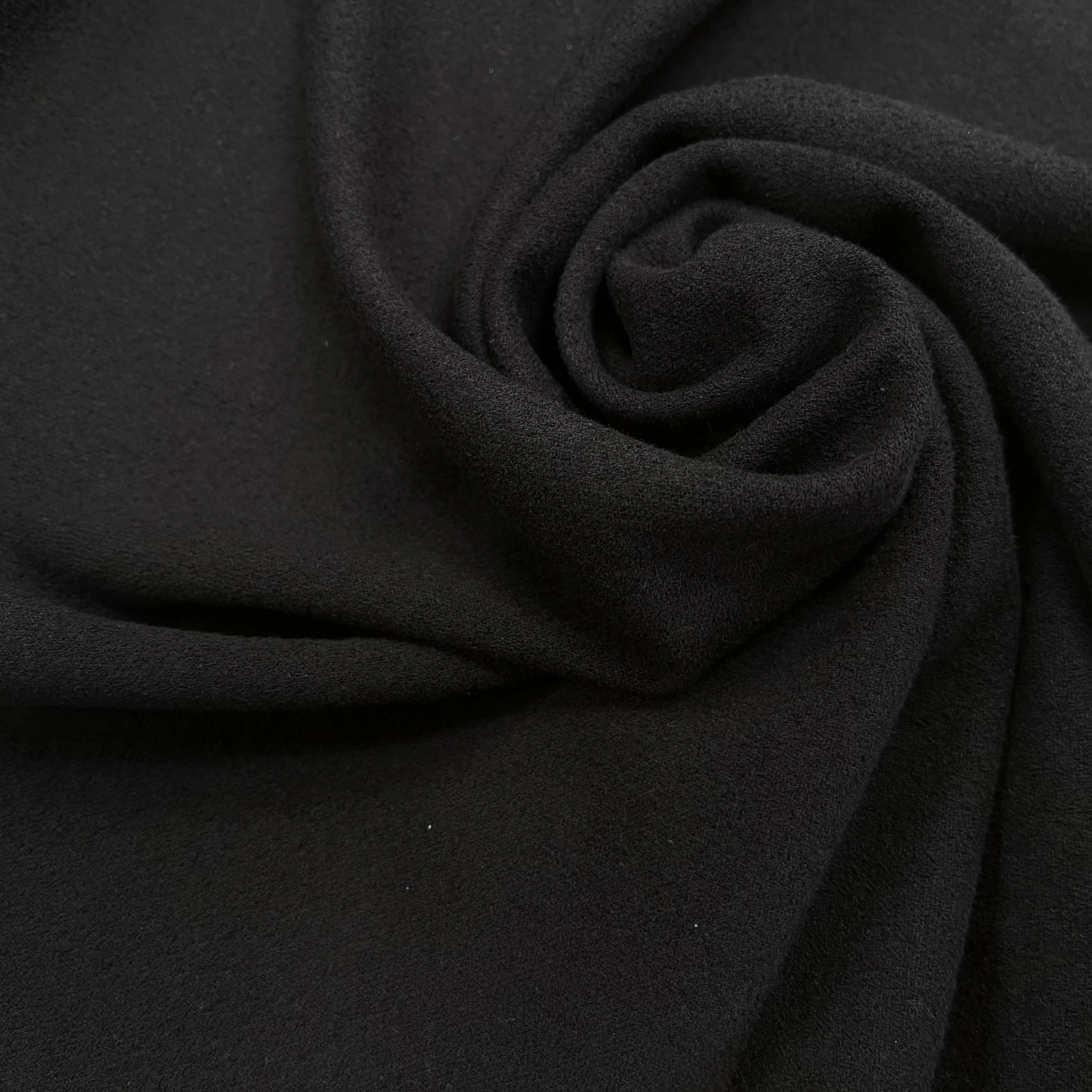 MAILLE 50% VISCOSE BLACK 148CM - My Little Coupon