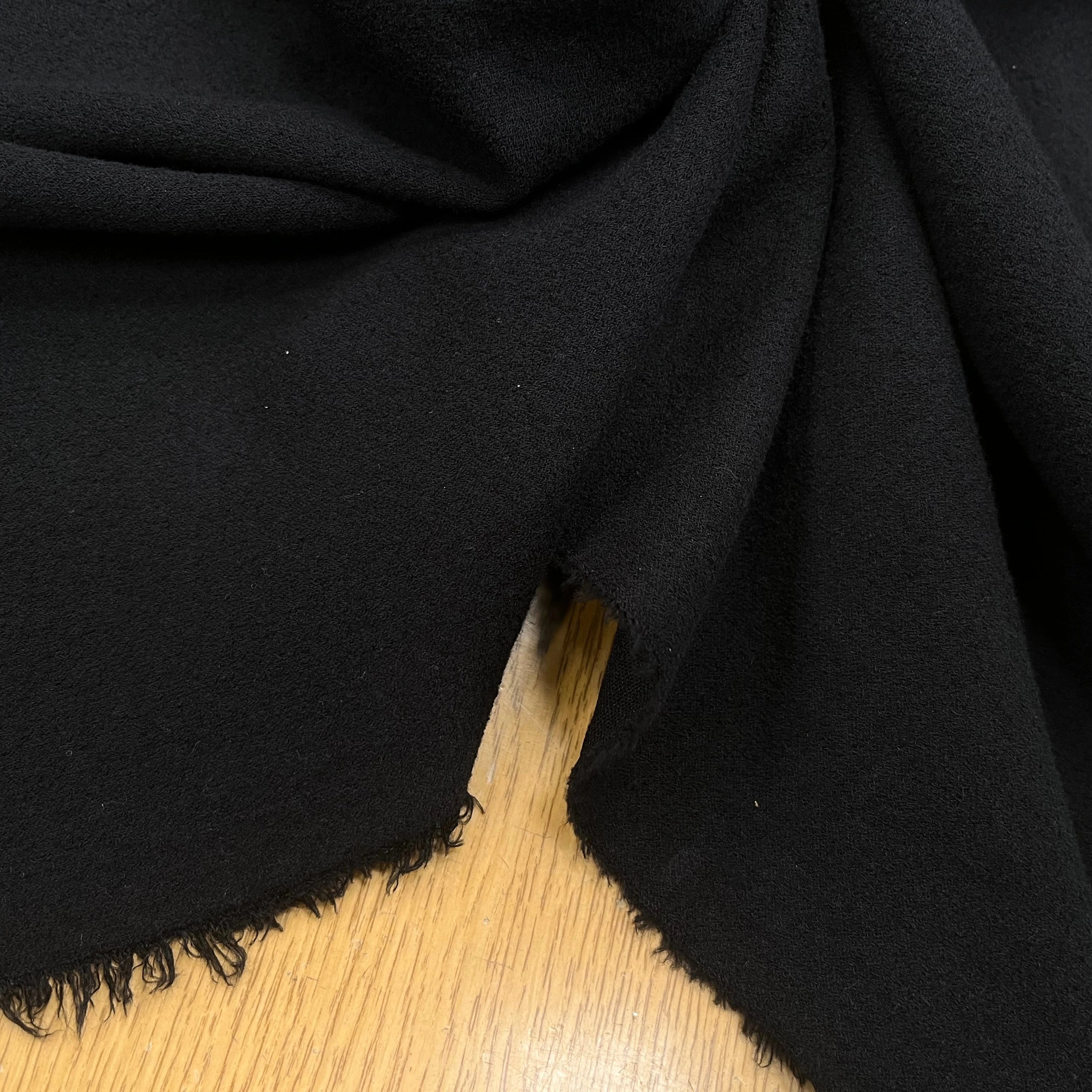 MAILLE 50% VISCOSE BLACK 148CM - My Little Coupon