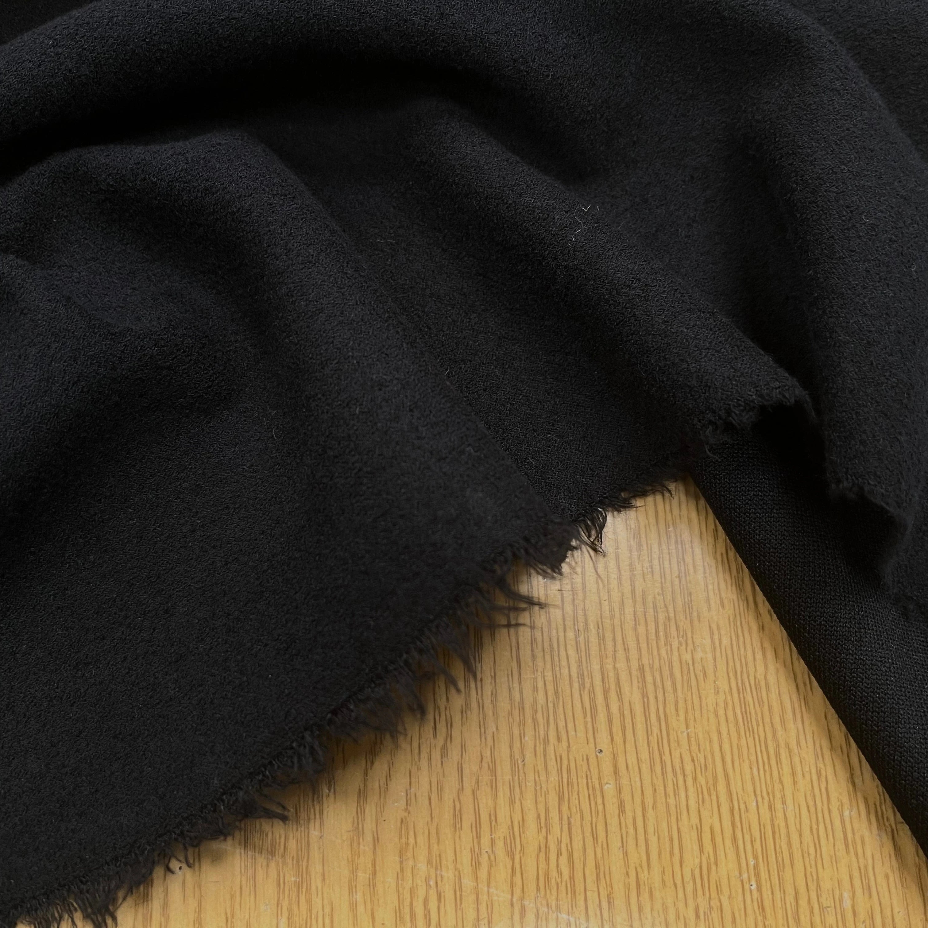 MAILLE 50% VISCOSE BLACK 148CM - My Little Coupon