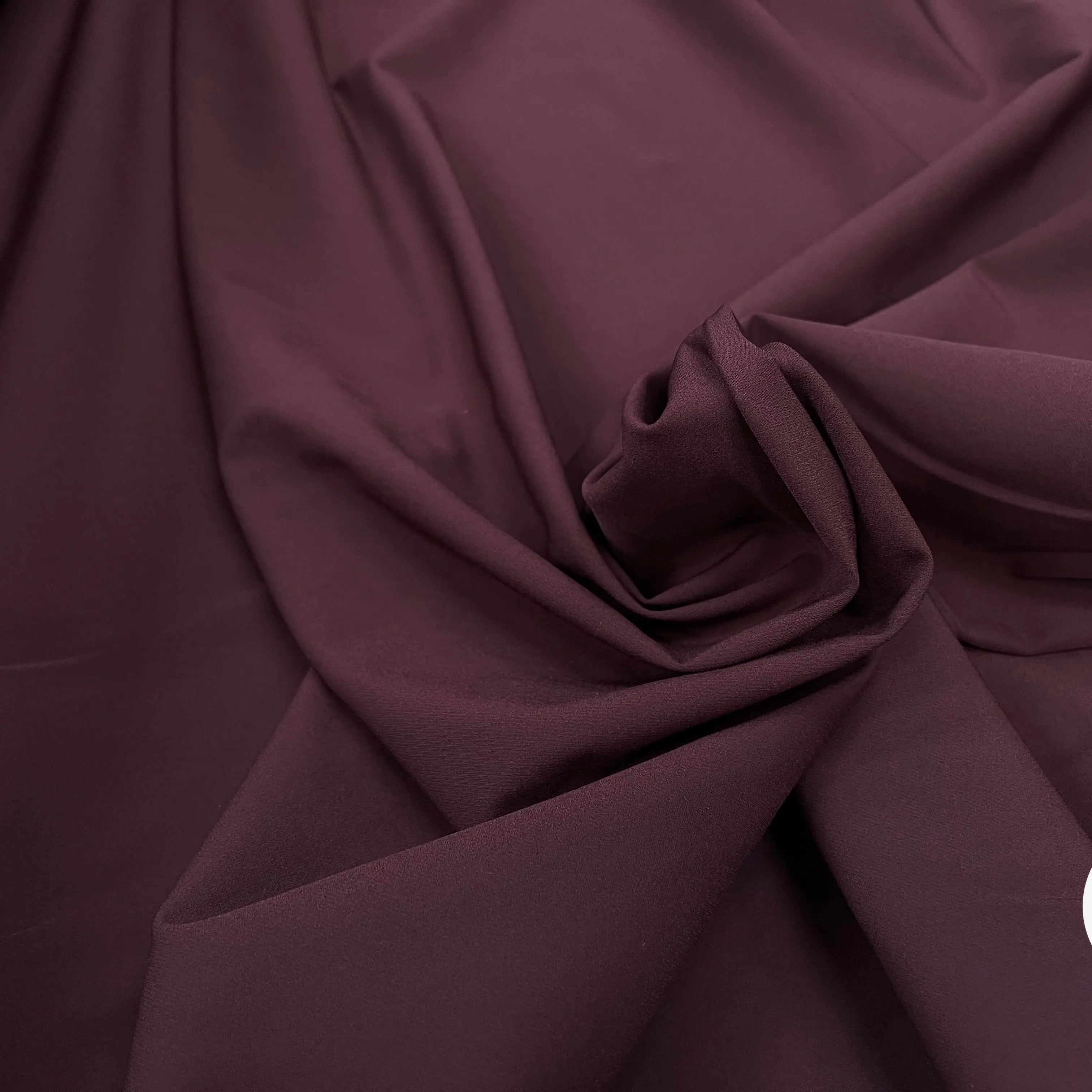 MAILLE BISTRETCH TECNICO BURGUNDY 10% ELASTHANNE - My Little Coupon