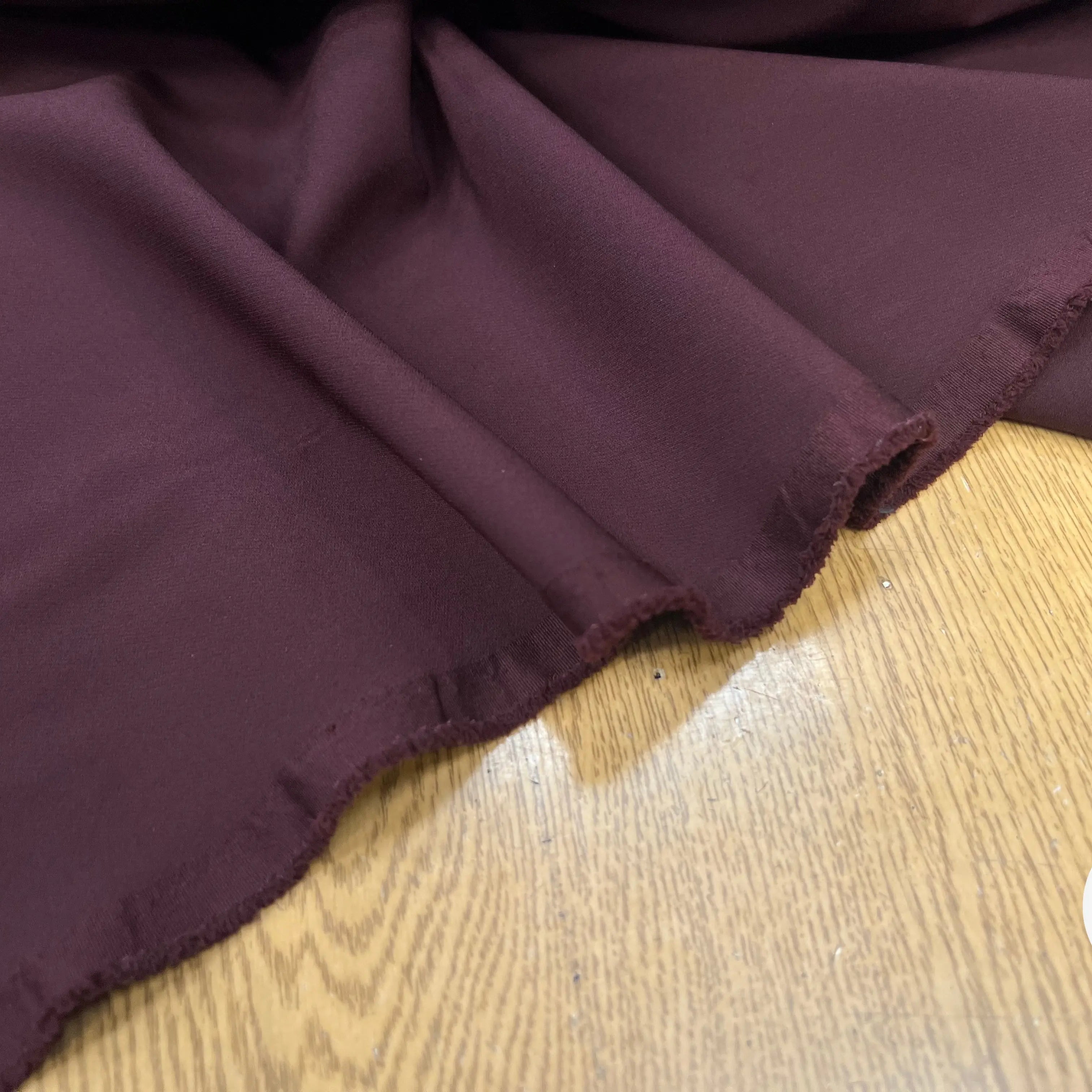 MAILLE BISTRETCH TECNICO BURGUNDY 10% ELASTHANNE - My Little Coupon