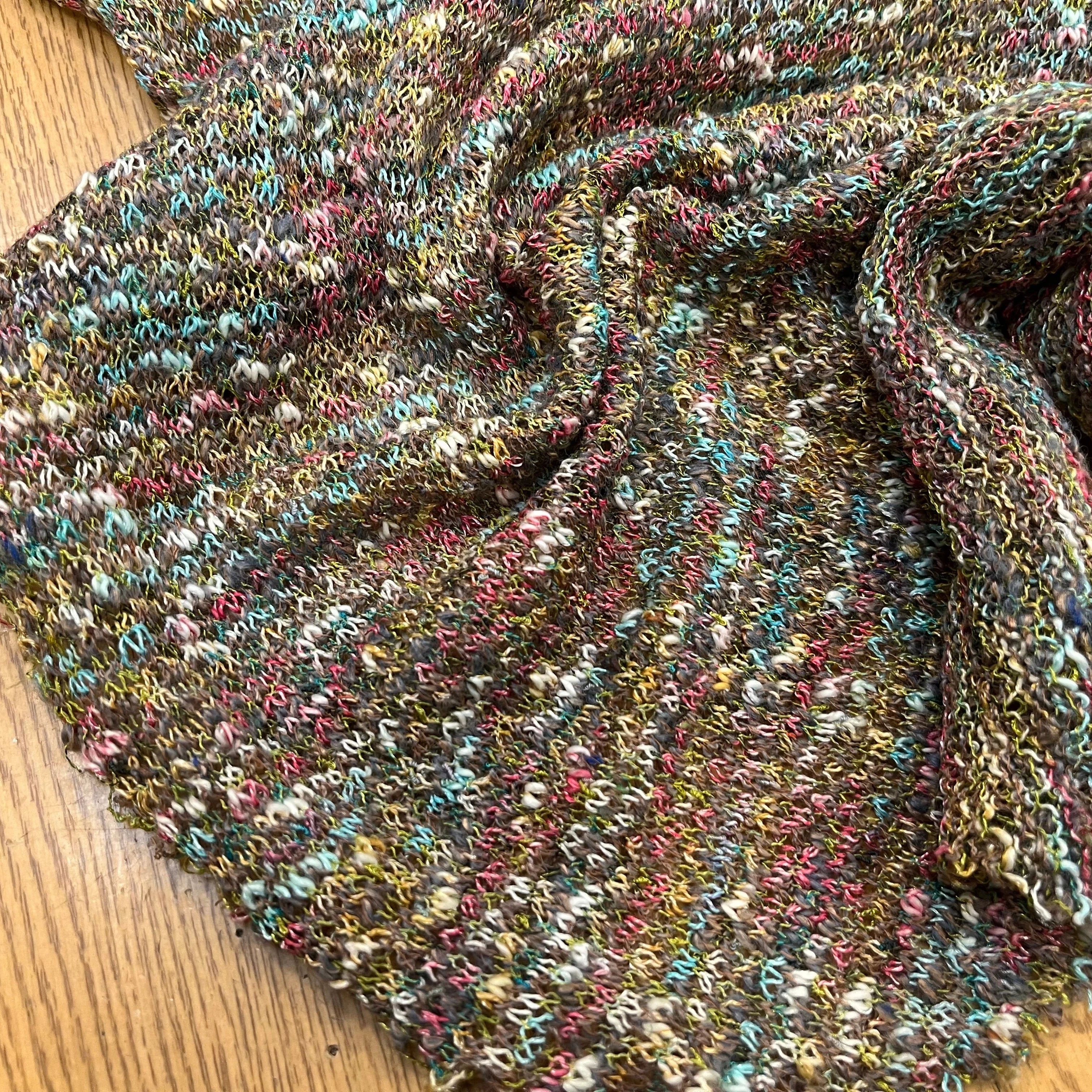 MAILLE BOUCLETTE TENDANCE VERT - My Little Coupon