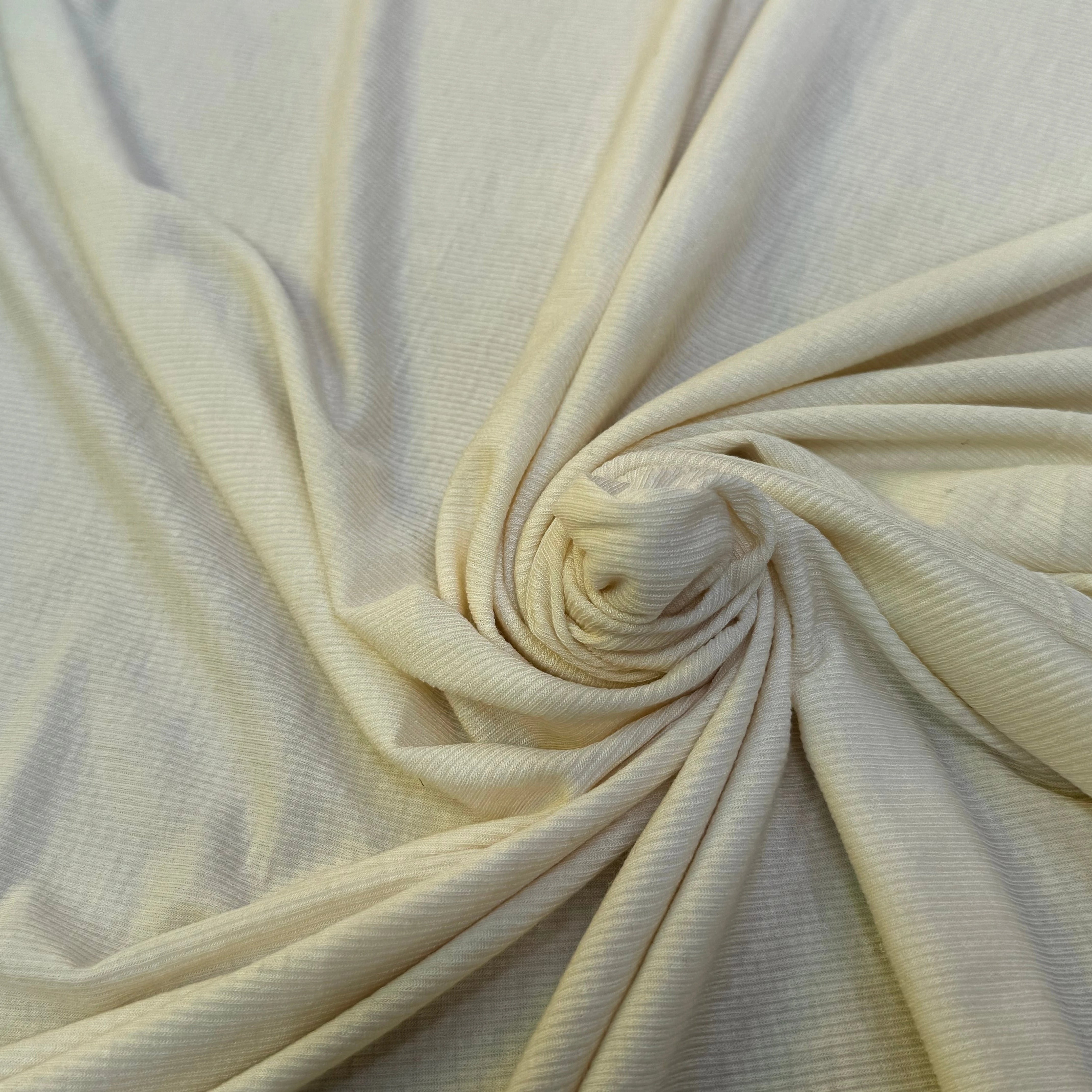 MAILLE COTE 1X1 ECRU COTIN ULTRA STRETCH - My Little Coupon