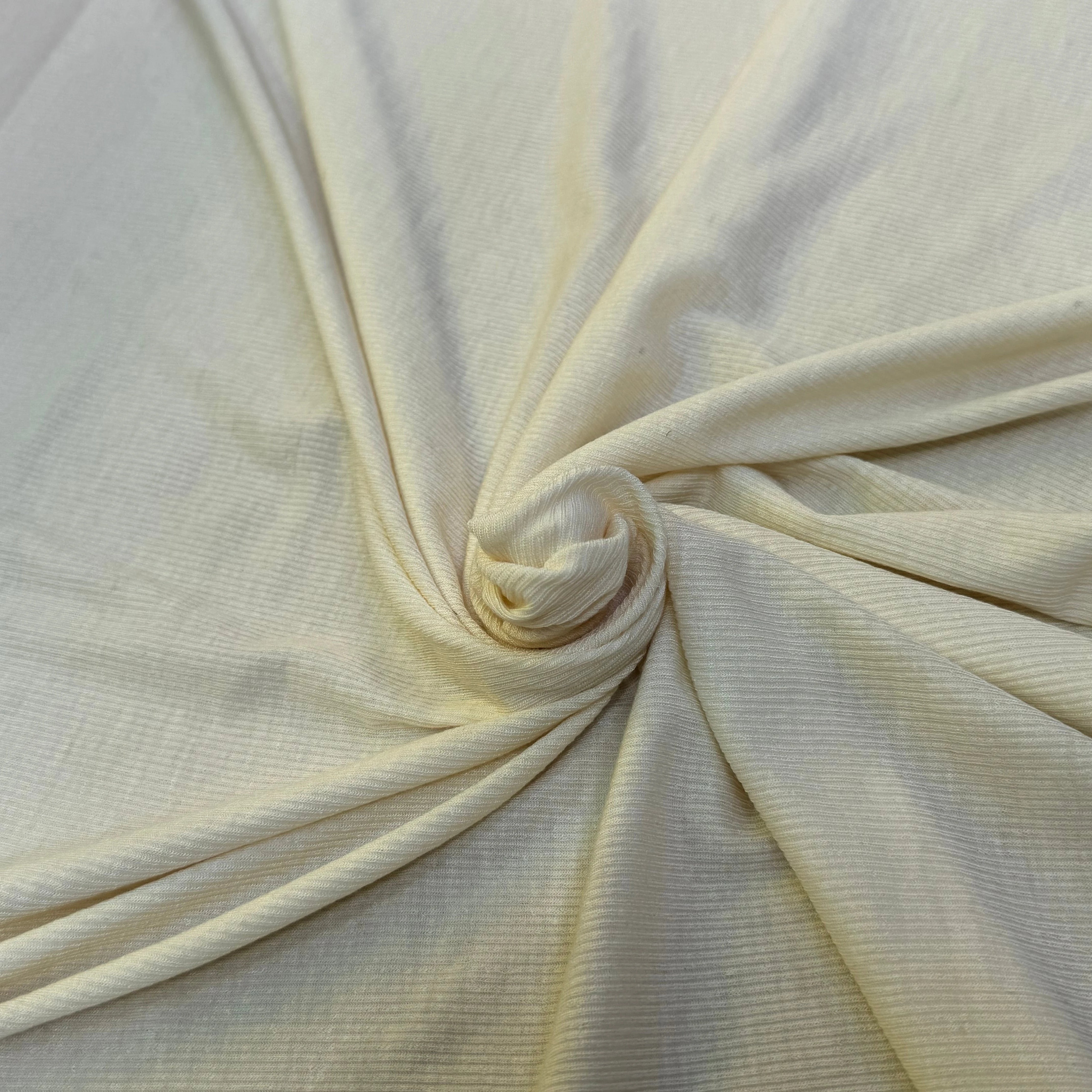 MAILLE COTE 1X1 ECRU COTIN ULTRA STRETCH - My Little Coupon