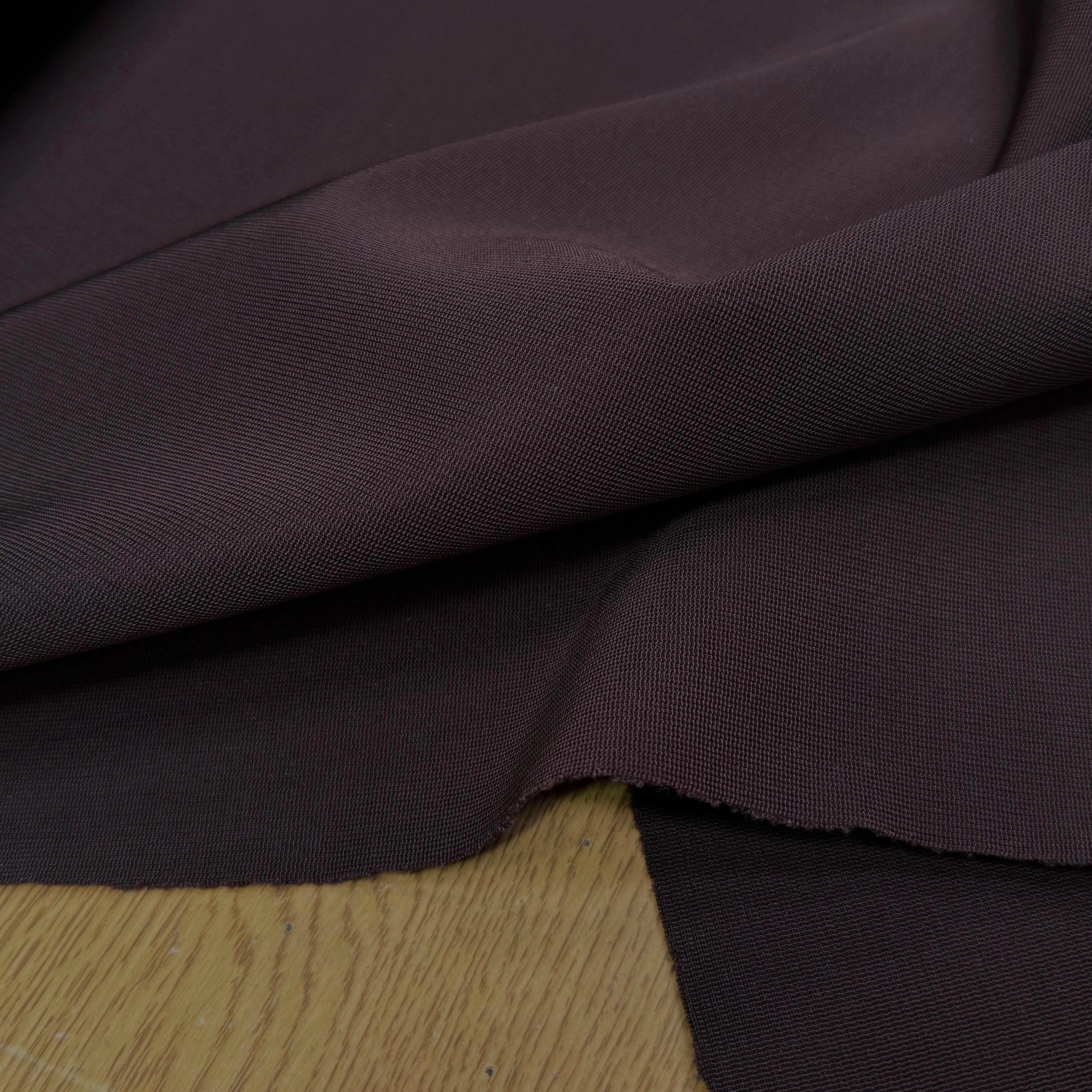 MAILLE COTON ÉFFET TRICOT ULTRA STRETCH BRUNT RED - My Little Coupon