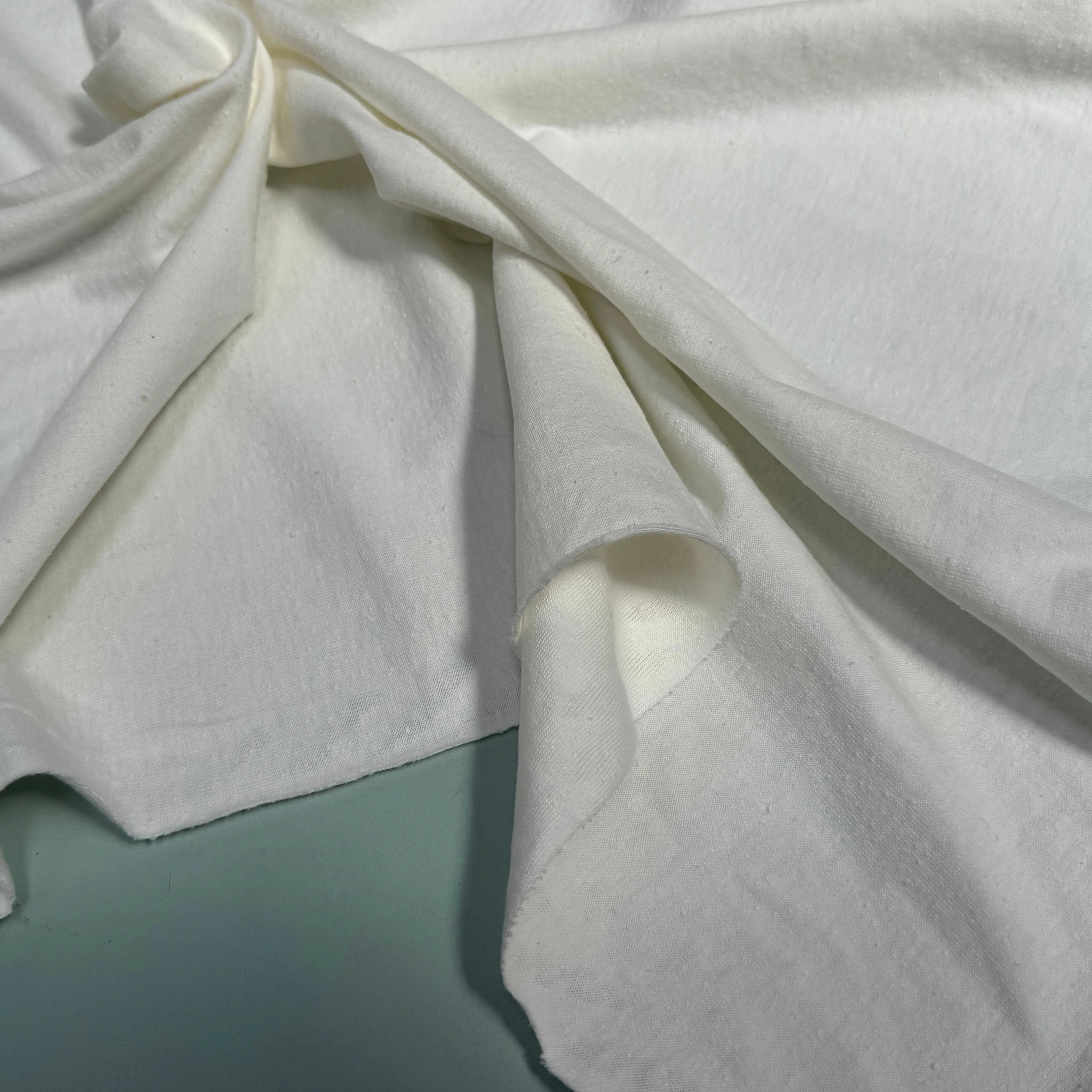 MAILLE COTON LOURD GRATÉE BELLE TENUE BLANC - My Little Coupon