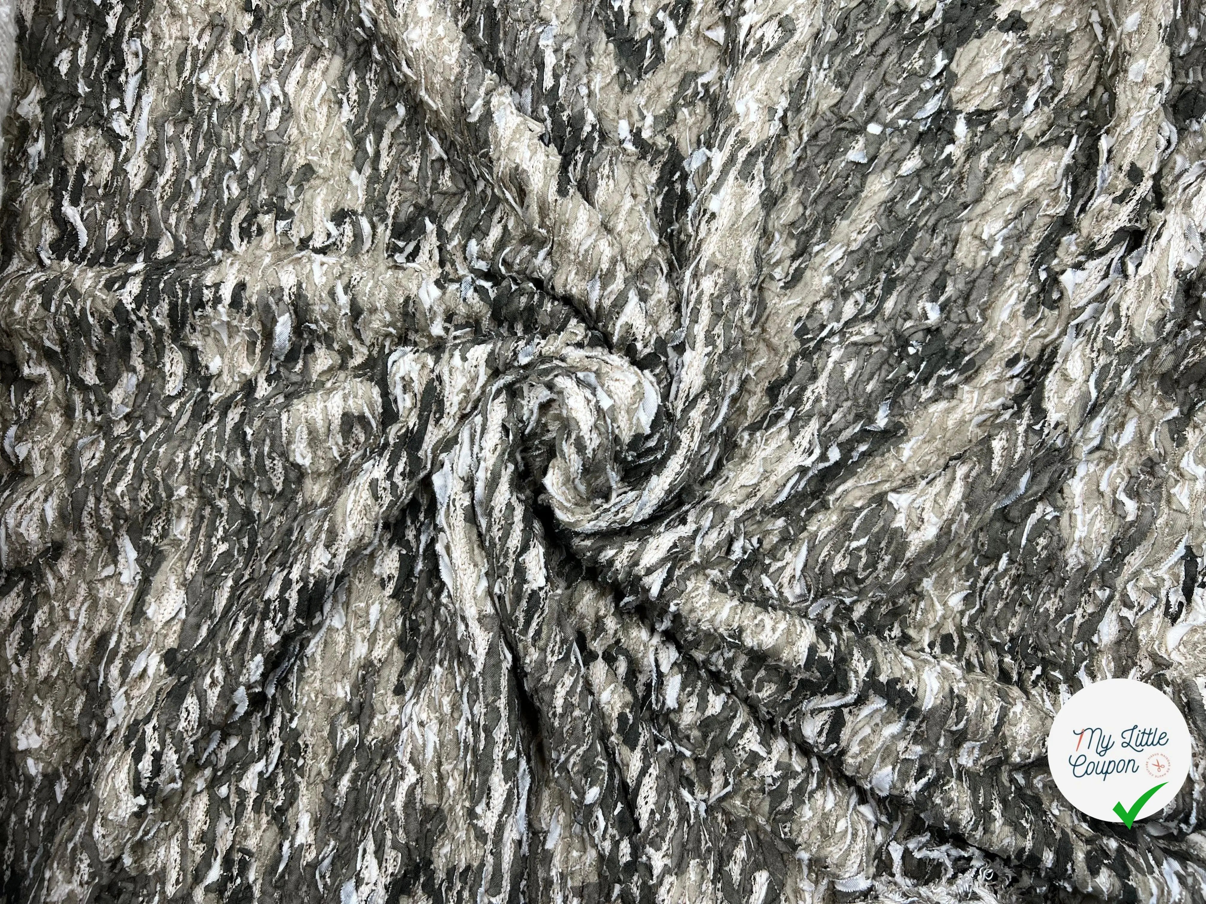 MAILLE COTON LOURDE CAMOUFLAGE GHILLIE GHILLIE CHIC - My Little Coupon - tissu - coudre