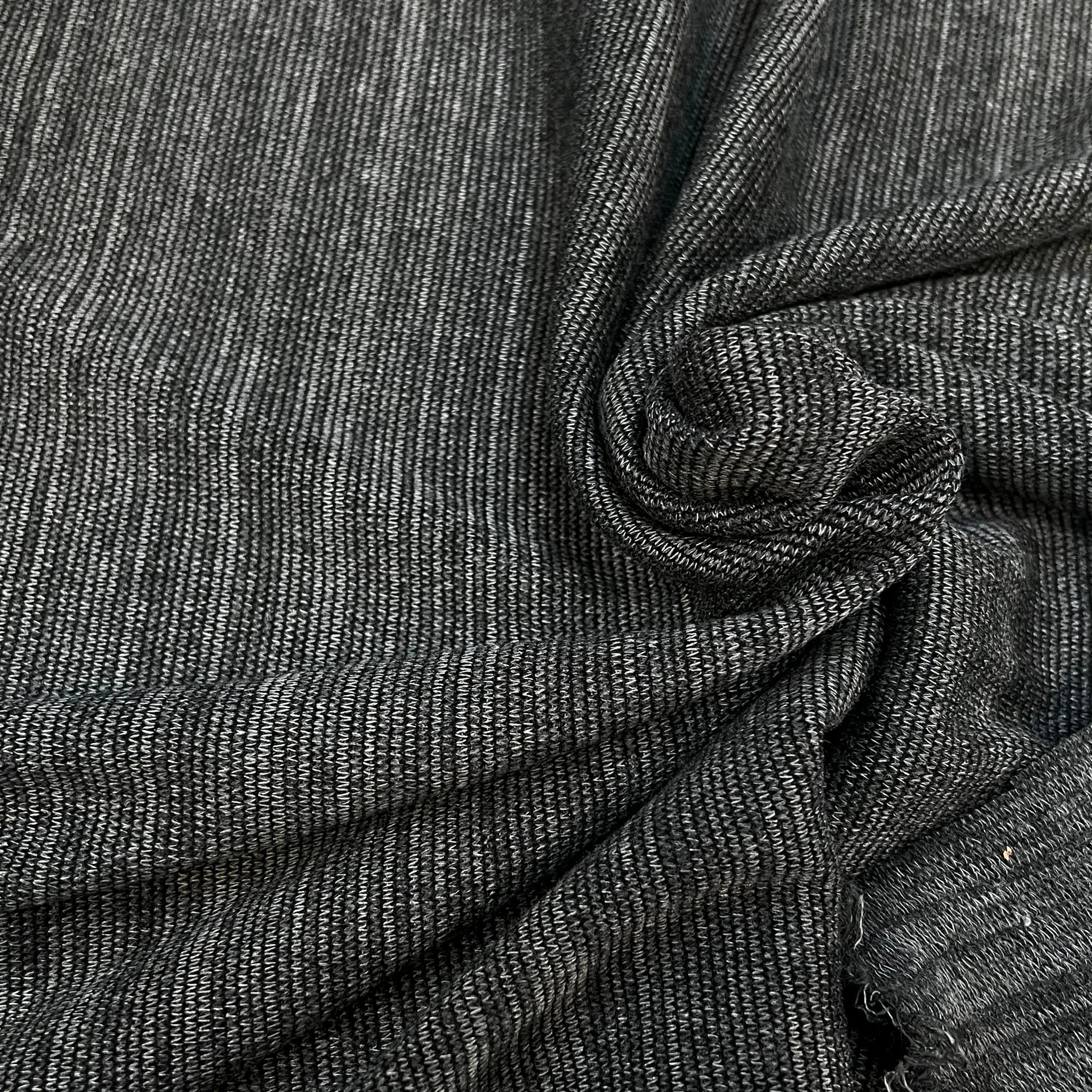 MAILLE COTON ULTRA STRETCH GRIS 150CM - My Little Coupon