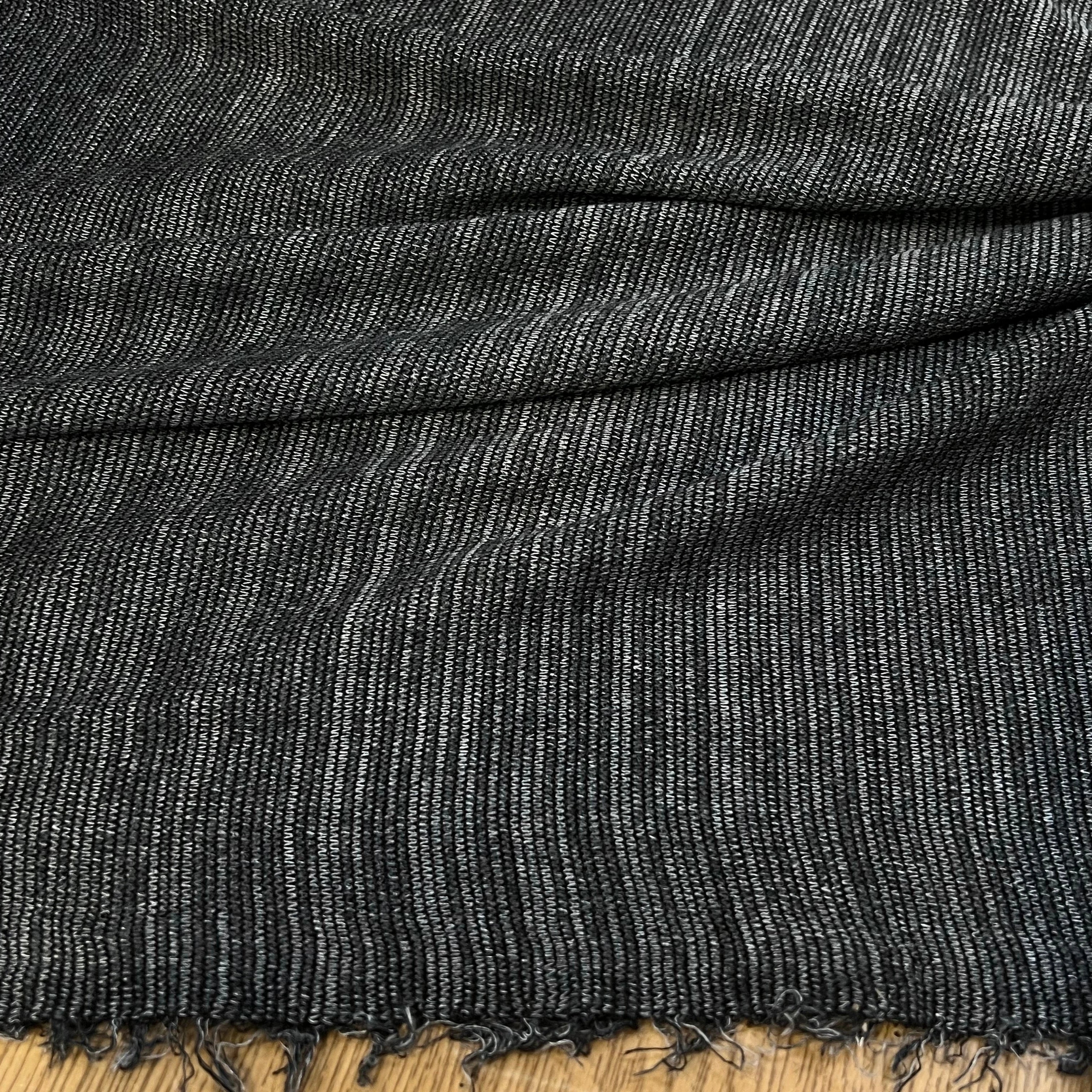 MAILLE COTON ULTRA STRETCH GRIS 150CM - My Little Coupon