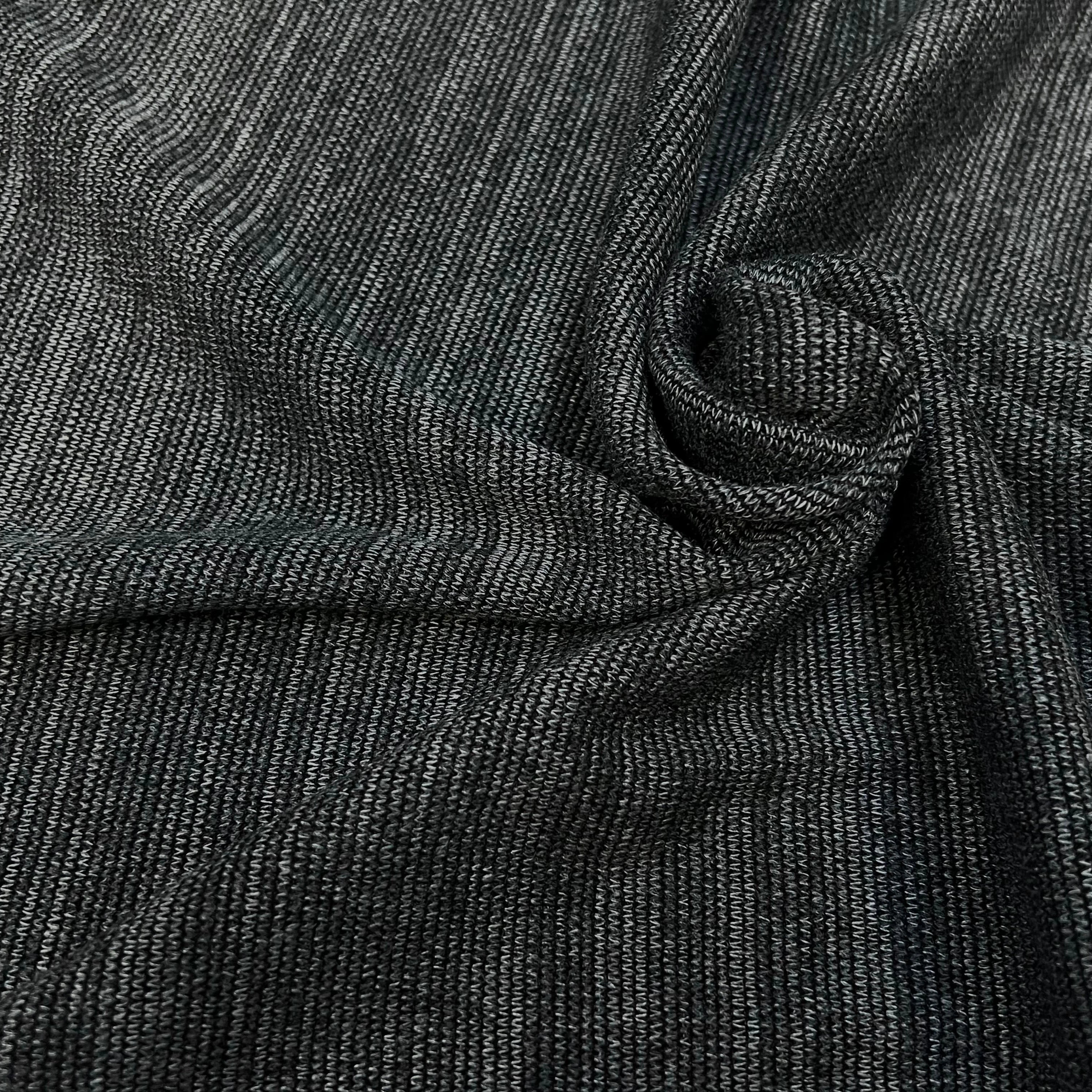 MAILLE COTON ULTRA STRETCH GRIS 150CM - My Little Coupon