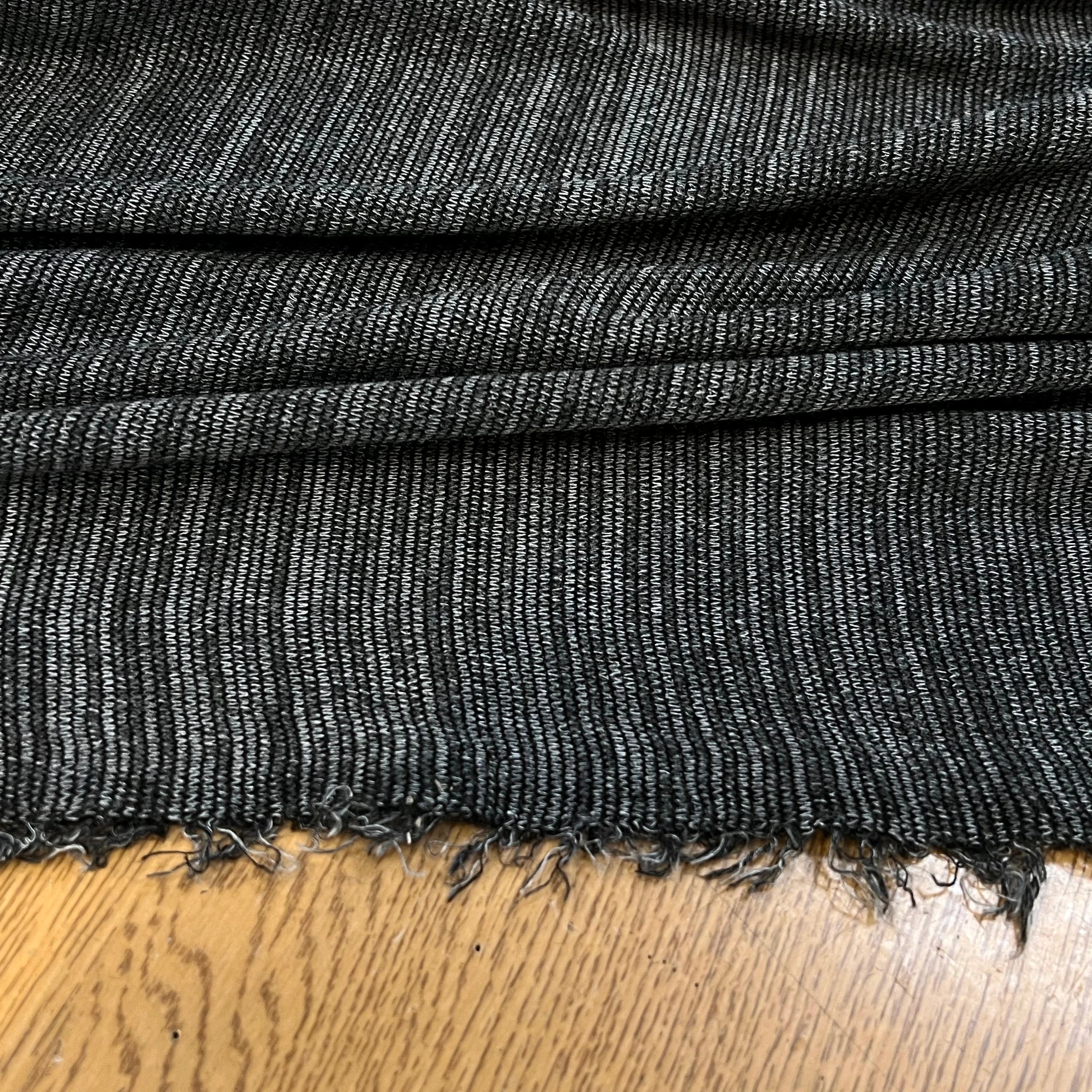 MAILLE COTON ULTRA STRETCH GRIS 150CM - My Little Coupon