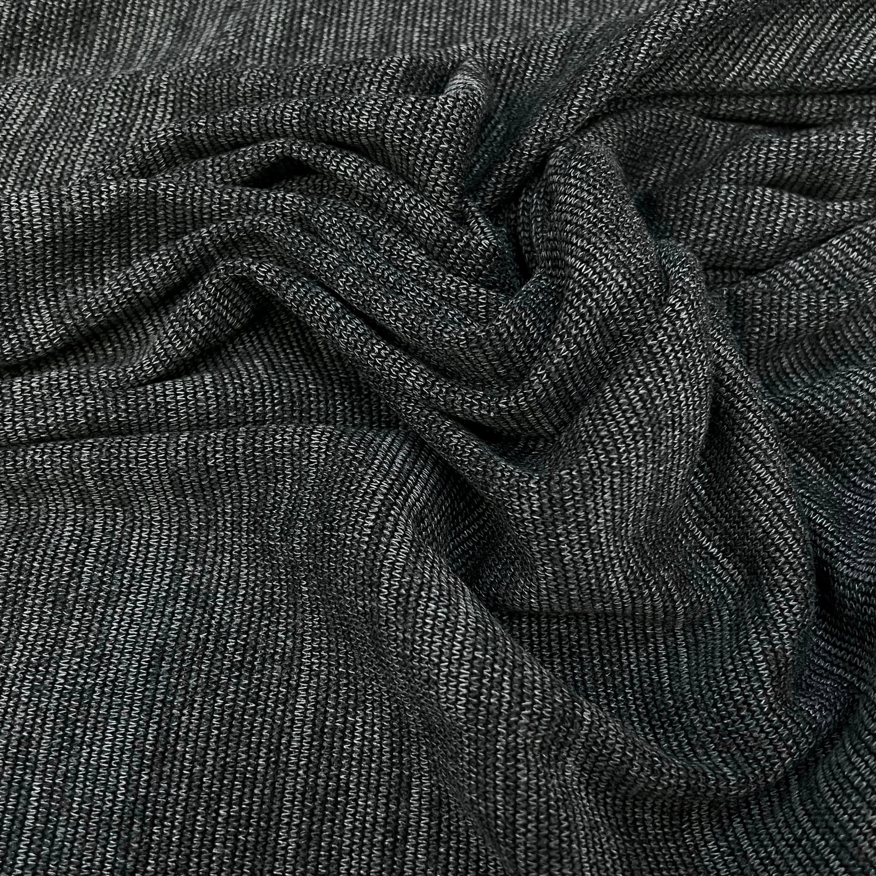 MAILLE COTON ULTRA STRETCH GRIS 150CM - My Little Coupon