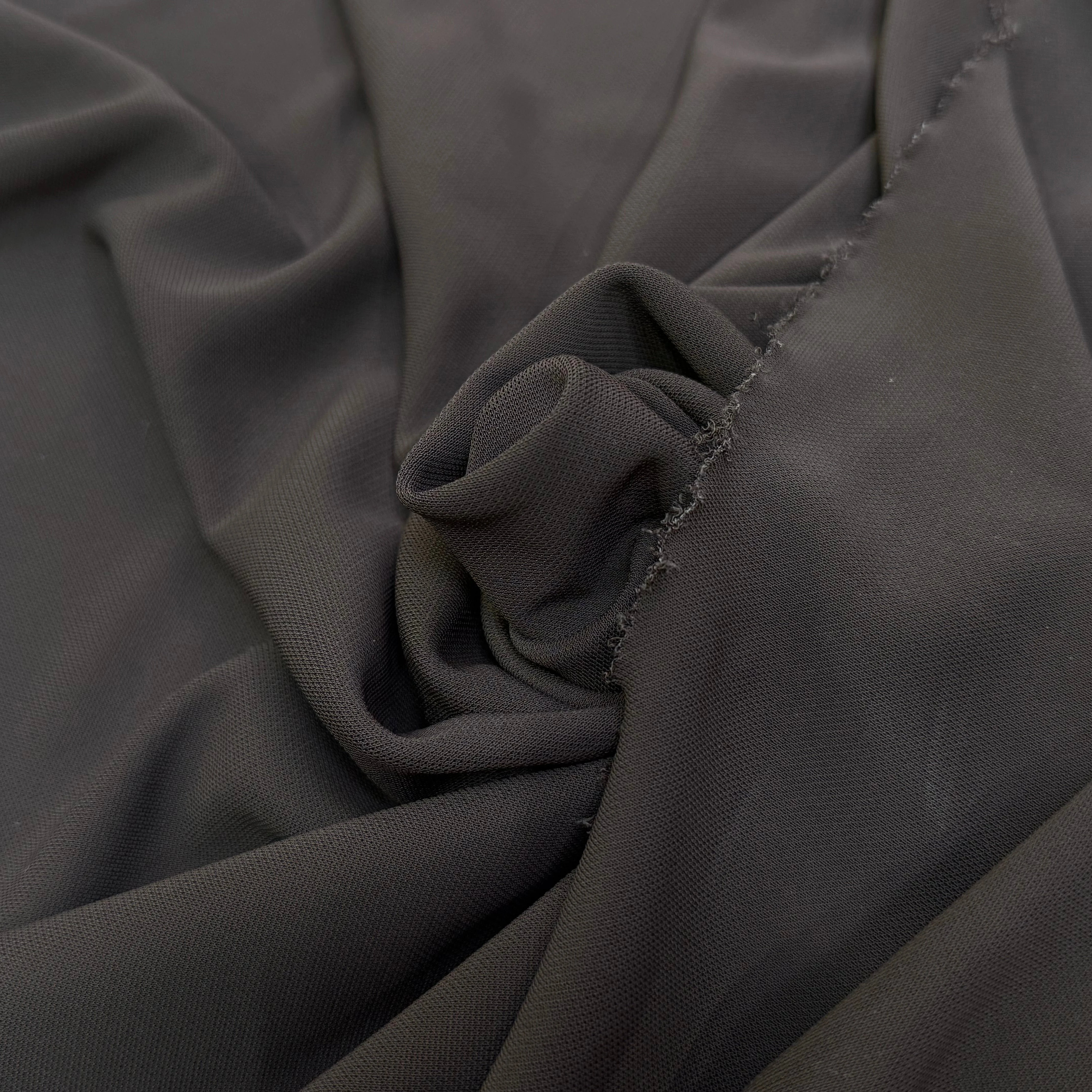 MAILLE CREPÉE STRETCH MARRON NOISETTE - My Little Coupon